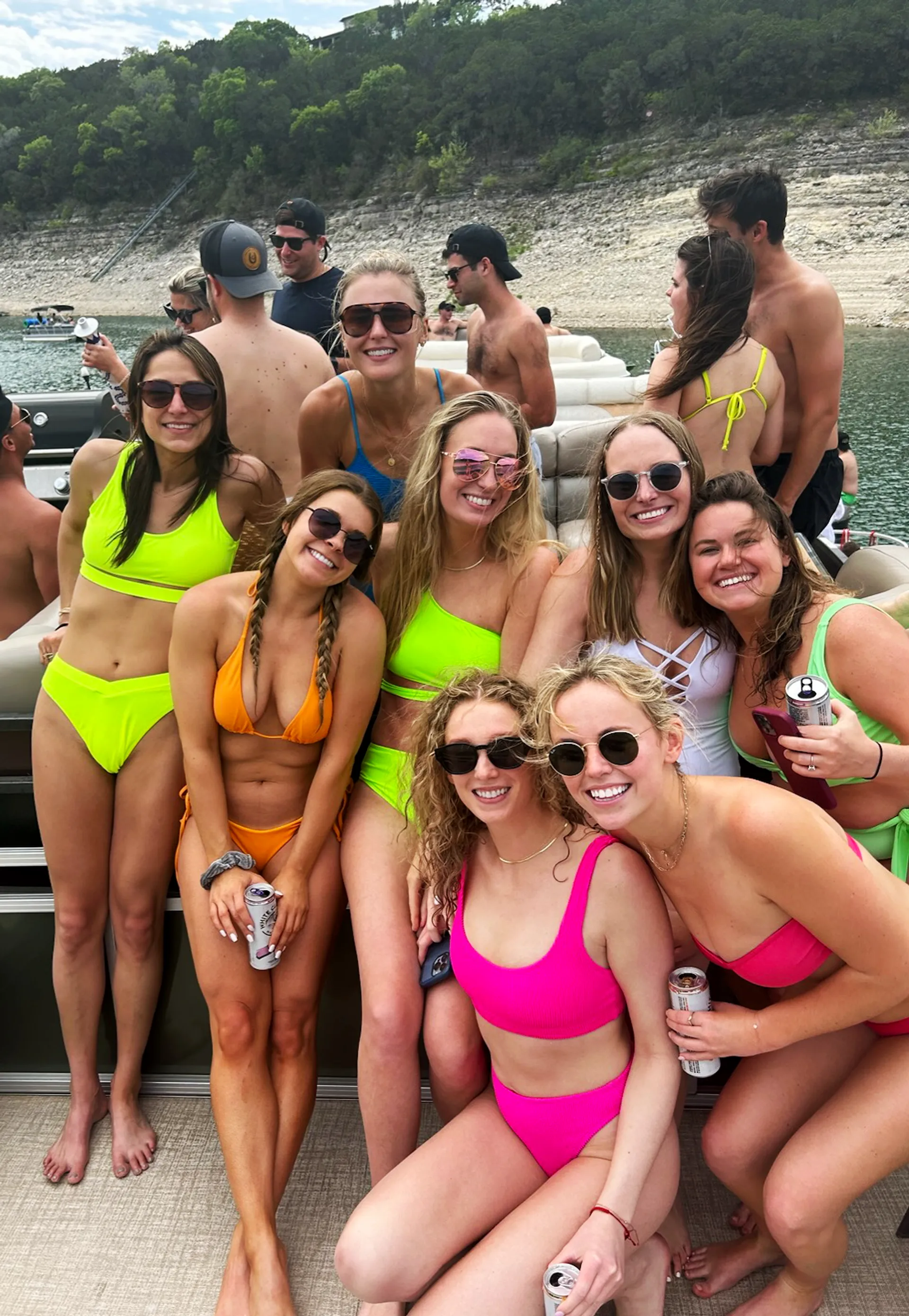 Double Decker Party Boat, Waterslide & Lily Pad!