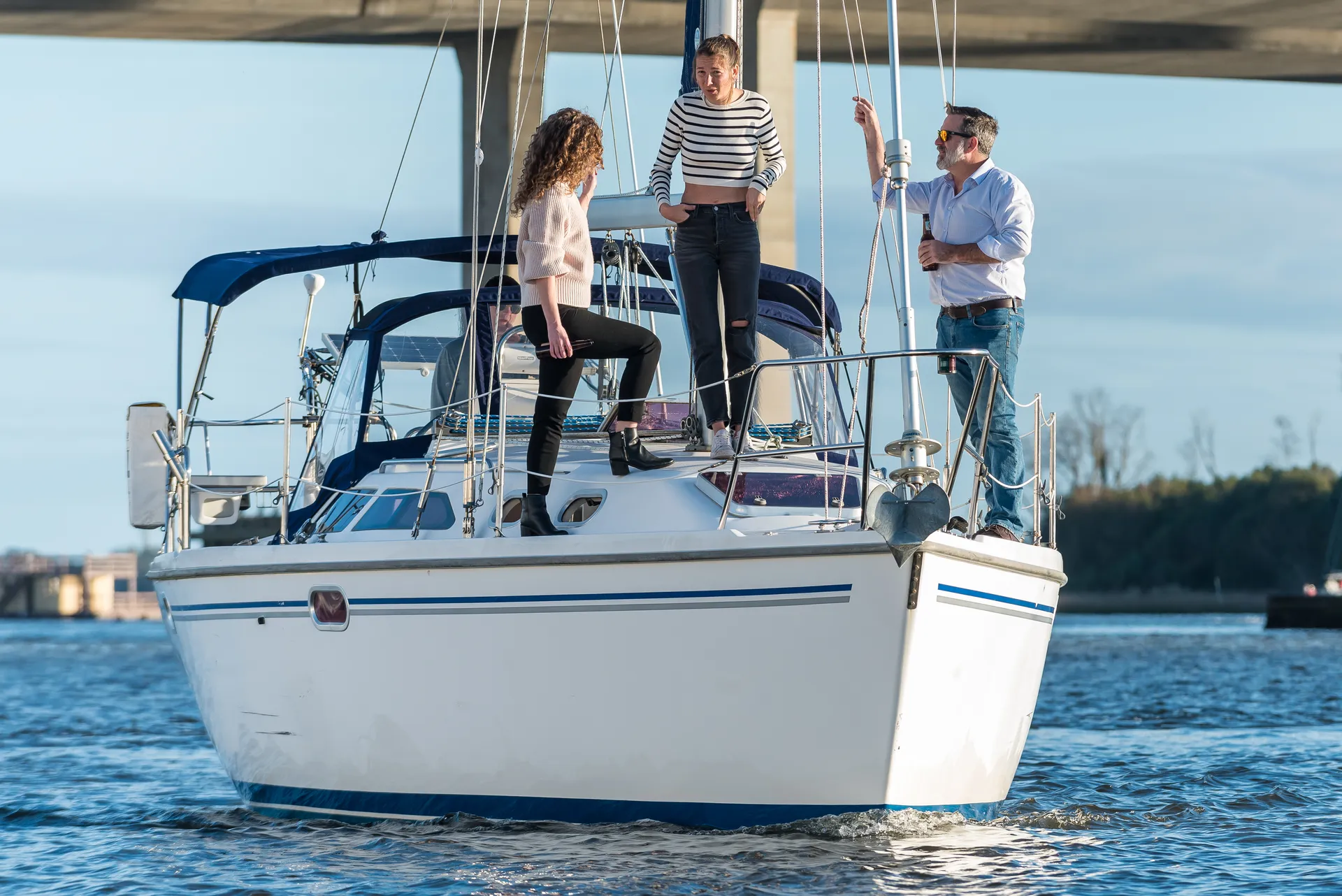 Private BYOB Luxury Monohull Sailing in the Charleston Harbor