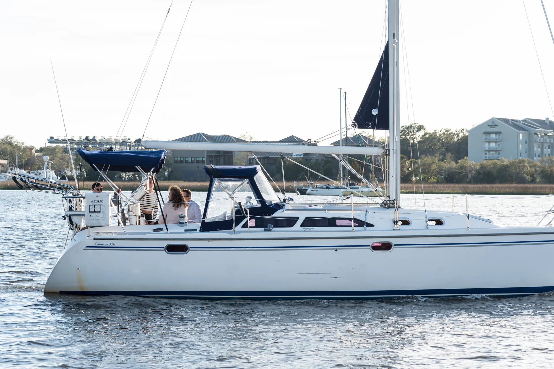 Private BYOB Luxury Monohull Sailing in the Charleston Harbor