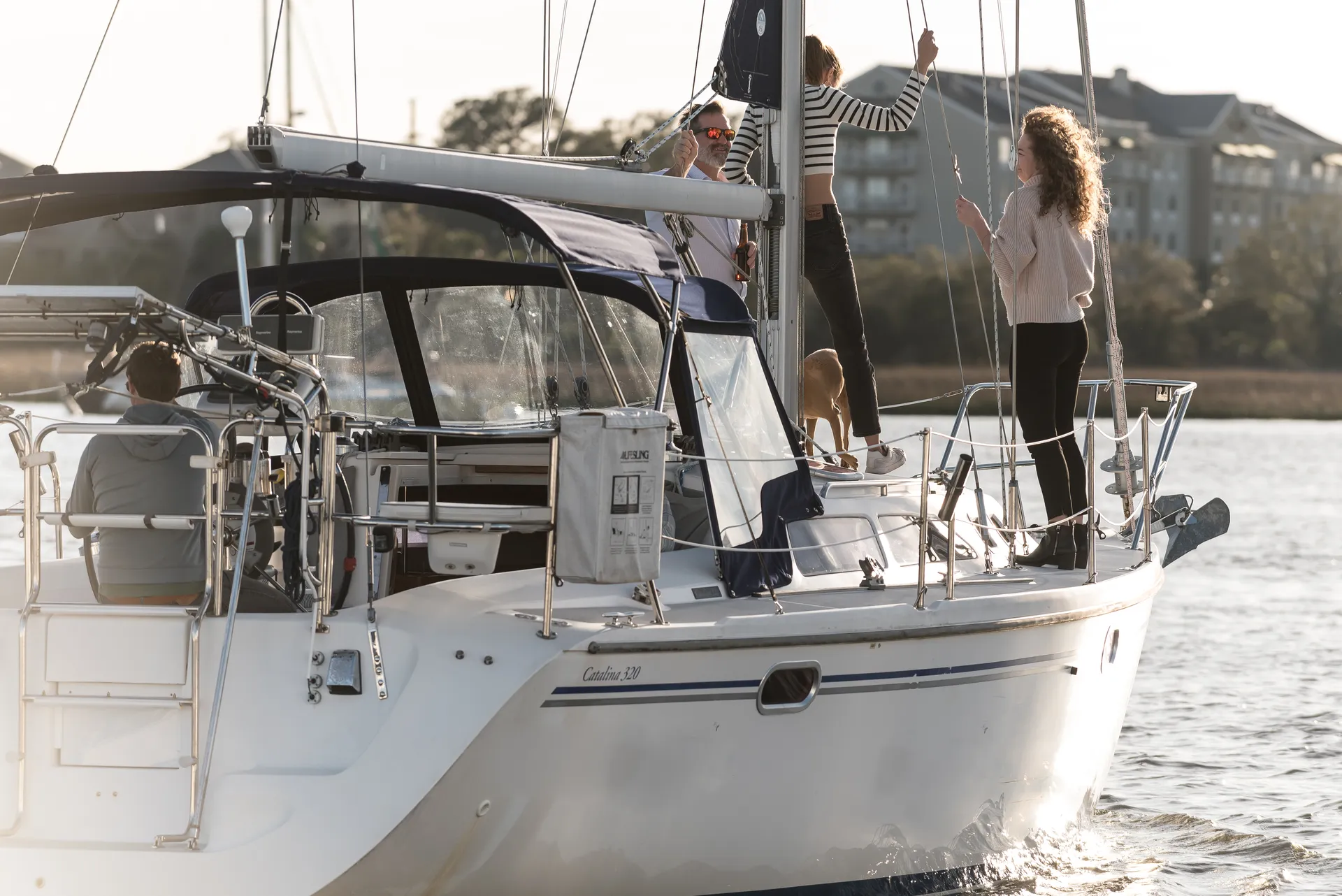 Private BYOB Luxury Monohull Sailing in the Charleston Harbor