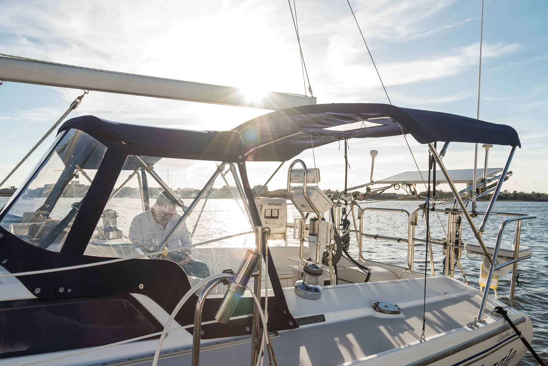 Private BYOB Luxury Monohull Sailing in the Charleston Harbor
