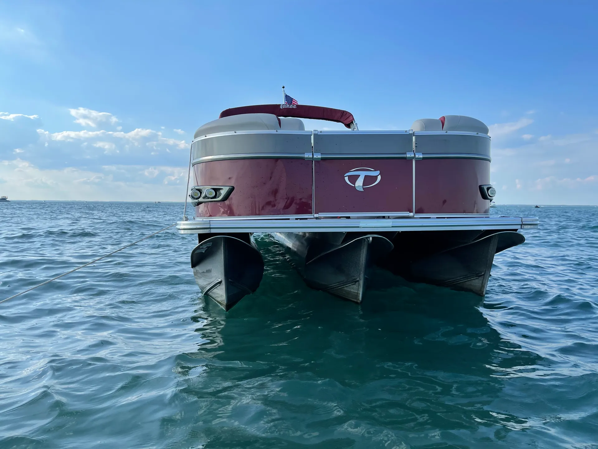 TAHOE PONTOONS CASCADE PLATINUM QUAD LOUNGER 2585QL in Harrison Township, MI — photo 4