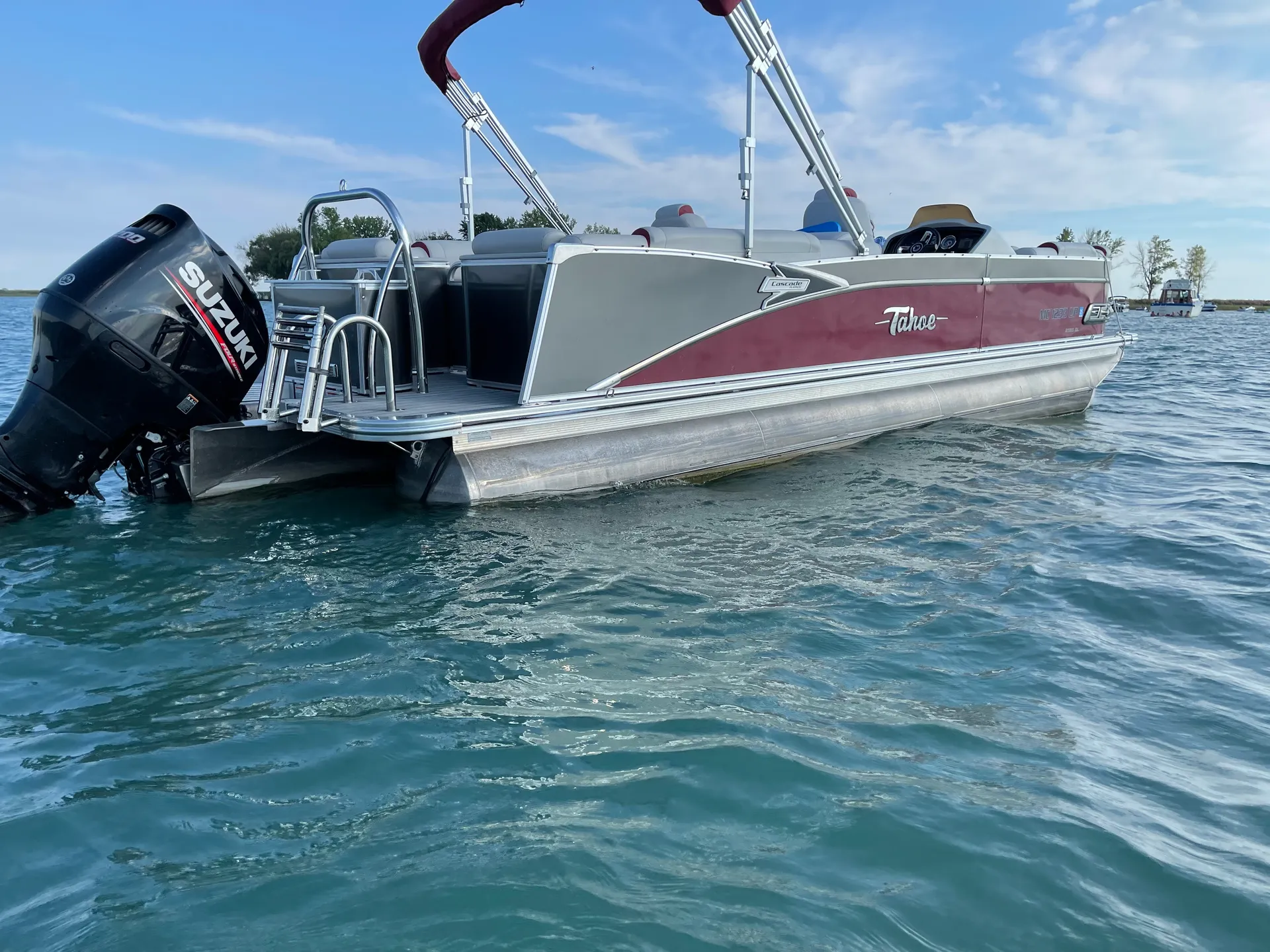 TAHOE PONTOONS CASCADE PLATINUM QUAD LOUNGER 2585QL in Harrison Township, MI — photo 3