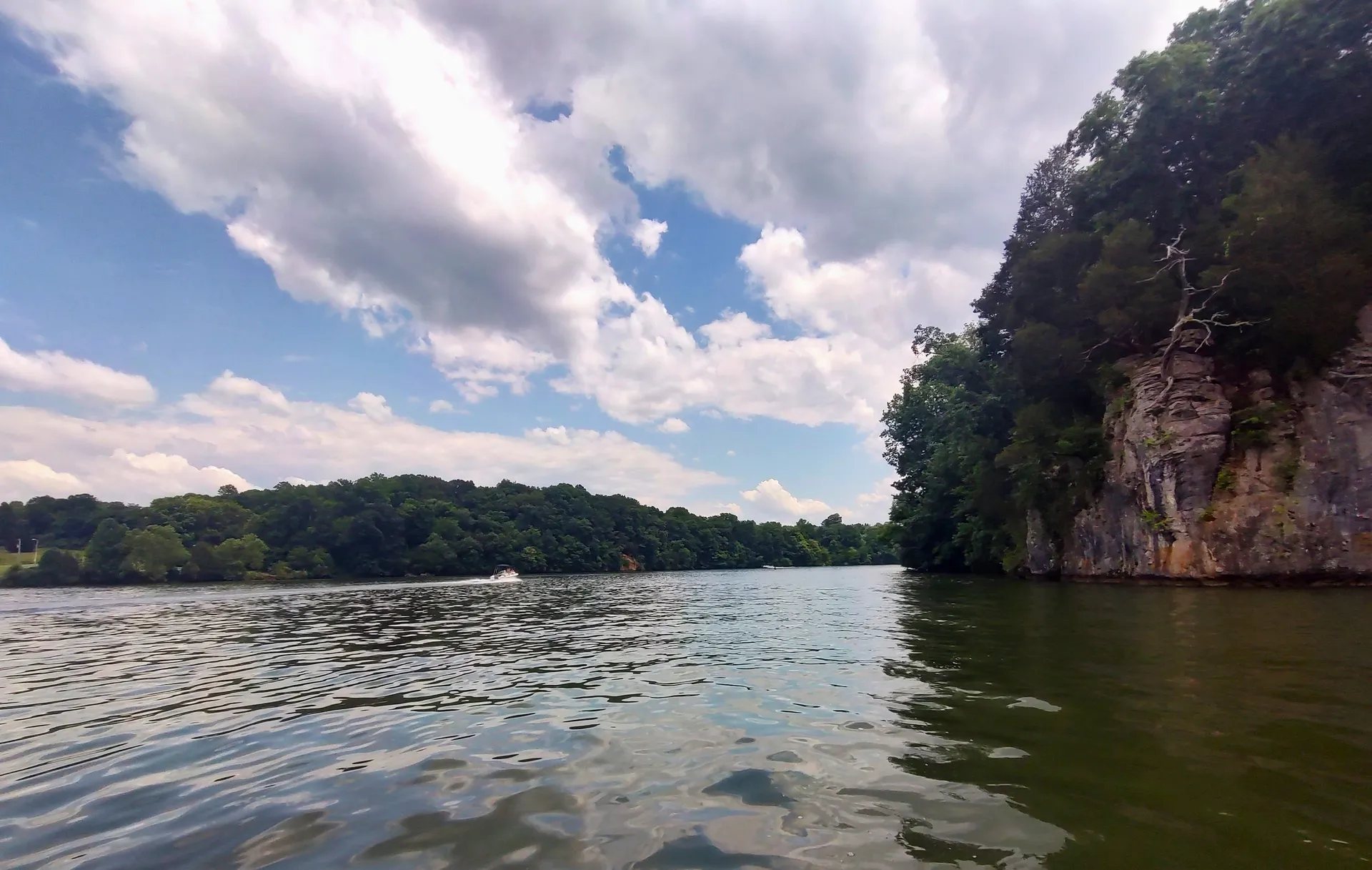 Pontoon Boat Rental on Melton Hill Lake in East Tennessee