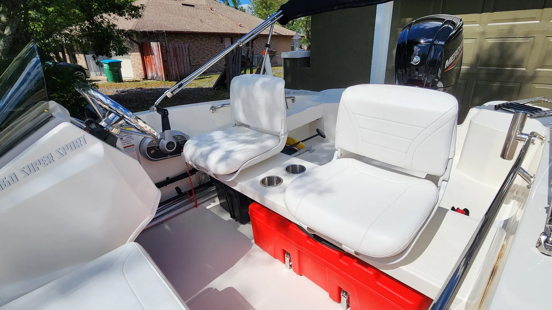 BOSTON WHALER 160 SUPER SPORT W/90 ELPT EFI 4-S W/TRLR in Deltona, FL — photo 7