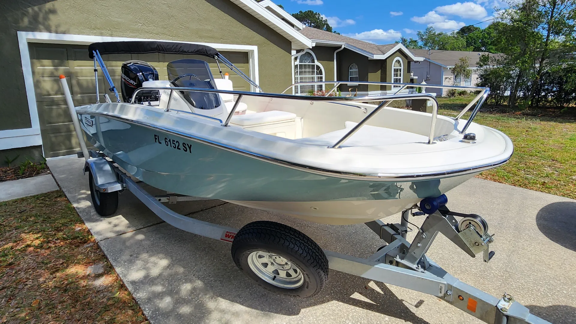 BOSTON WHALER 160 SUPER SPORT W/90 ELPT EFI 4-S W/TRLR in Deltona, FL — photo 10
