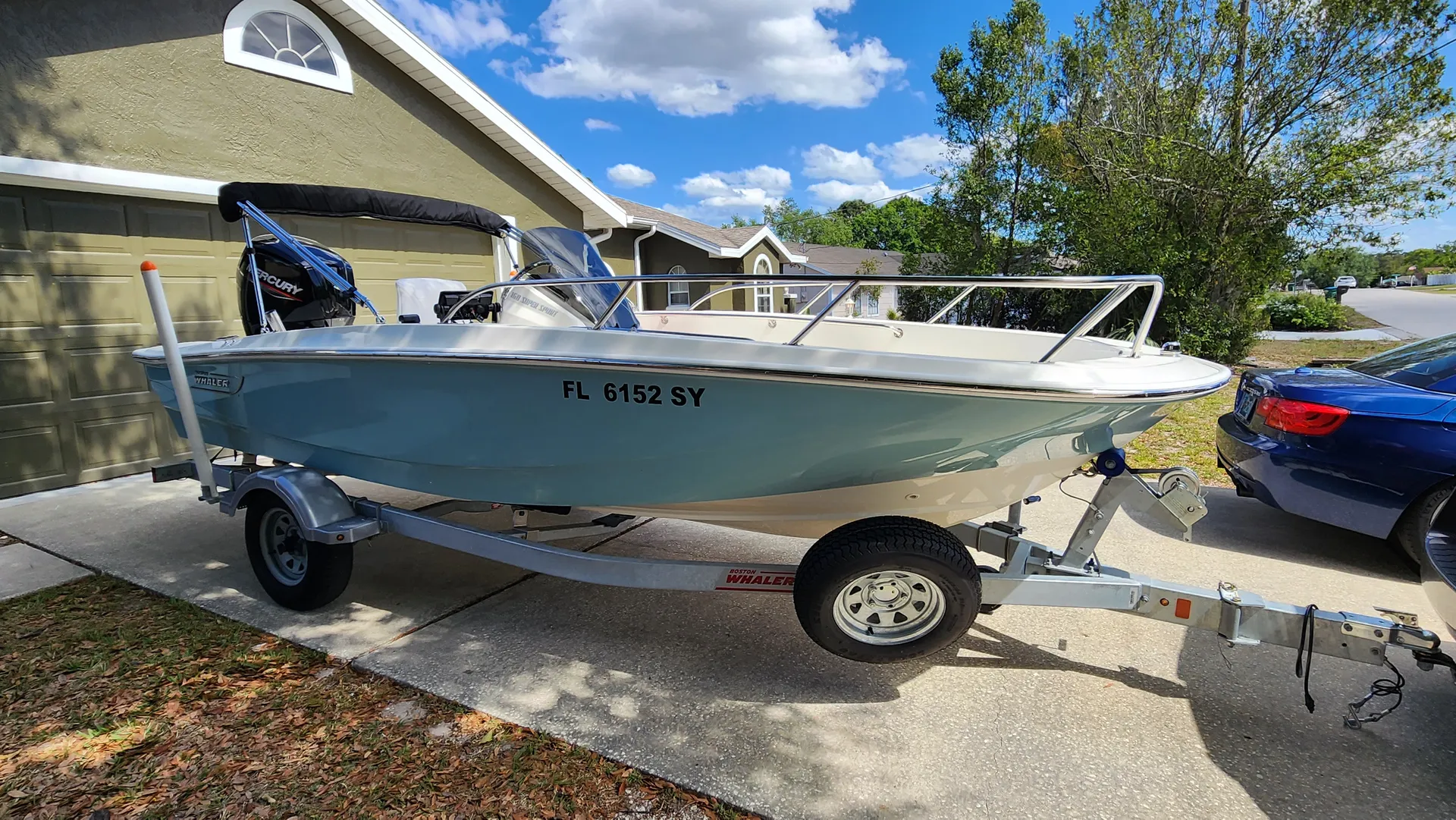 BOSTON WHALER 160 SUPER SPORT W/90 ELPT EFI 4-S W/TRLR in Deltona, FL — photo 3