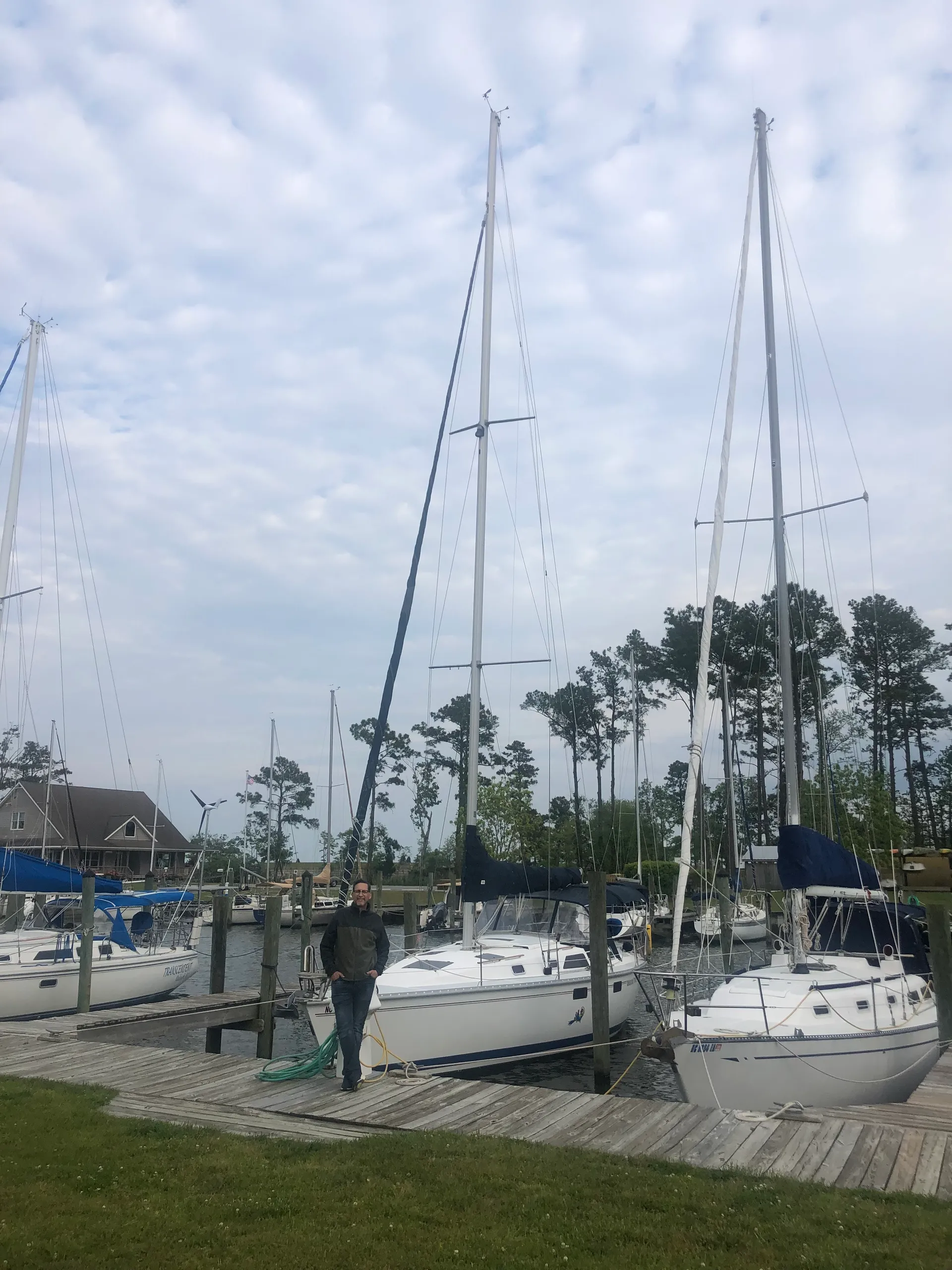 38' Hunter Parrott Ship in Oriental, NC!