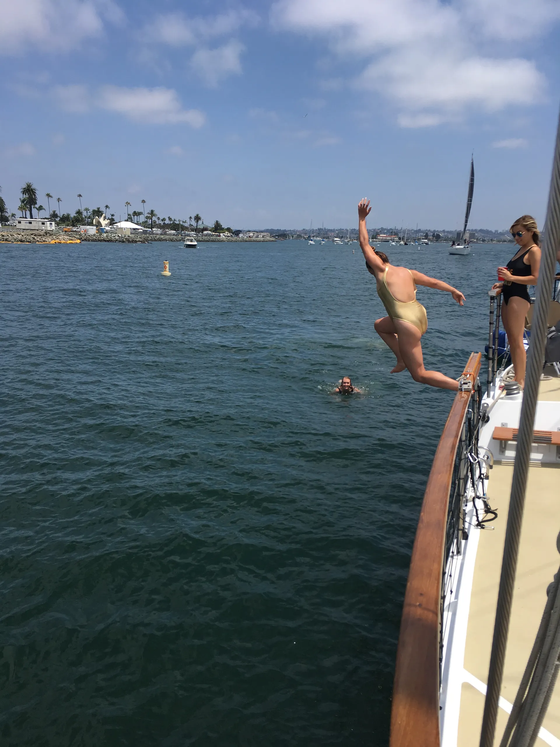 60’ Sailing Yacht Romancing The Wind, up to 35 guests!  