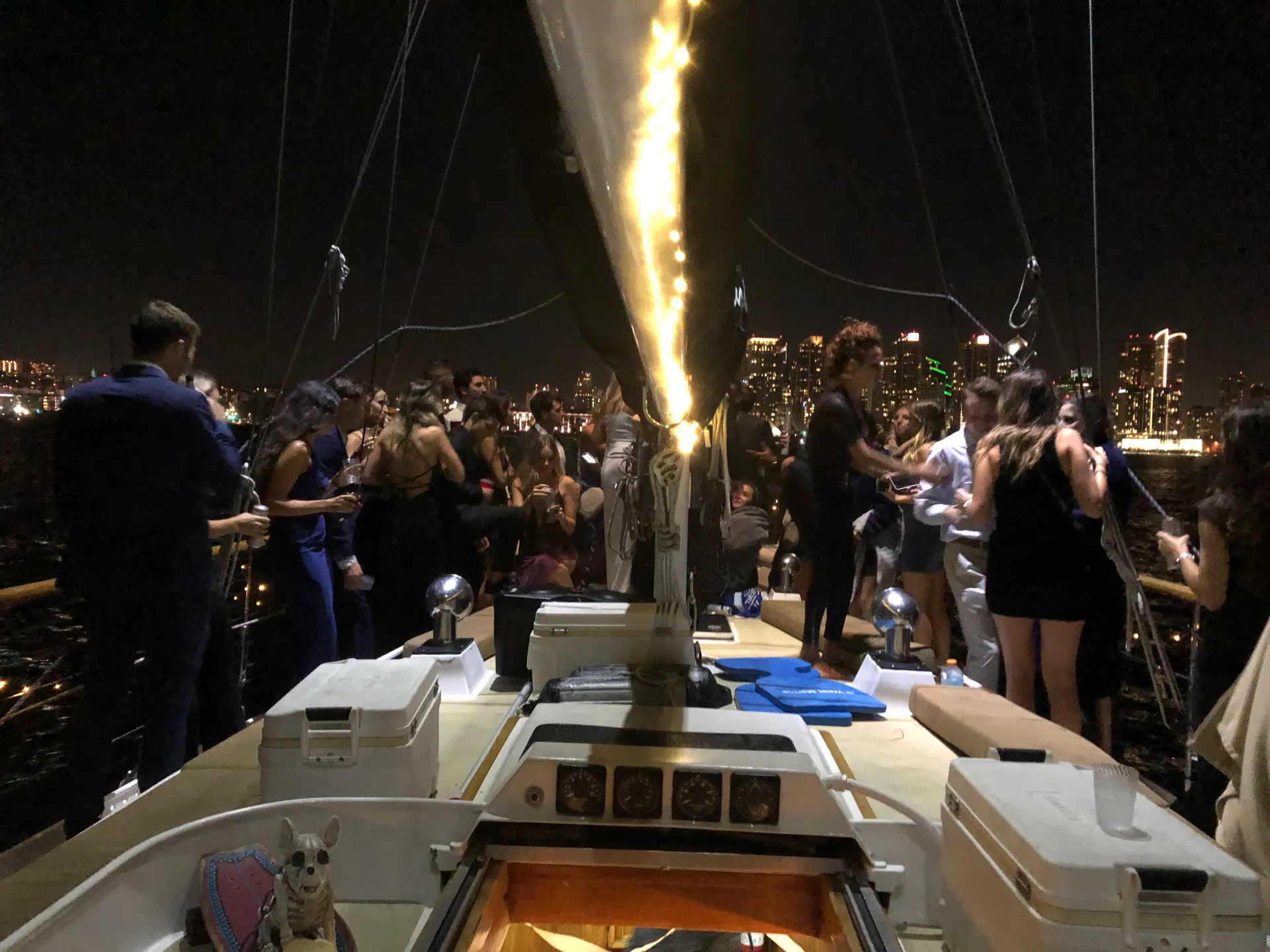 60’ Sailing Yacht Romancing The Wind, up to 35 guests!  