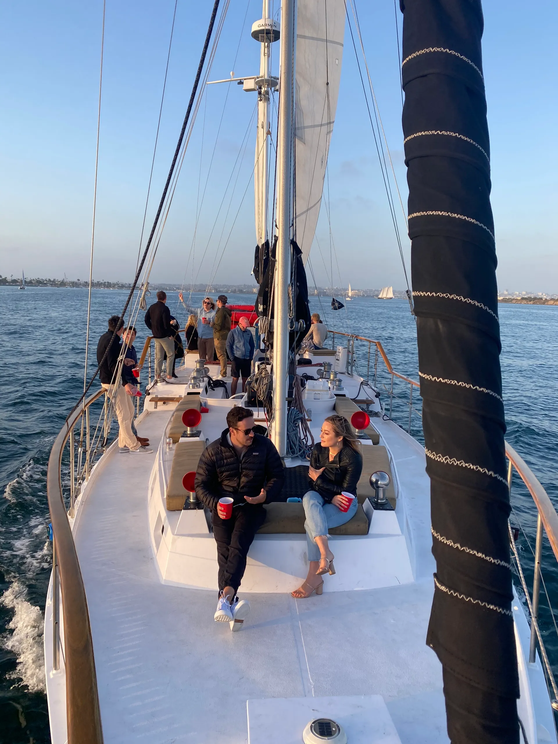 60’ Sailing Yacht Romancing The Wind, up to 35 guests!  