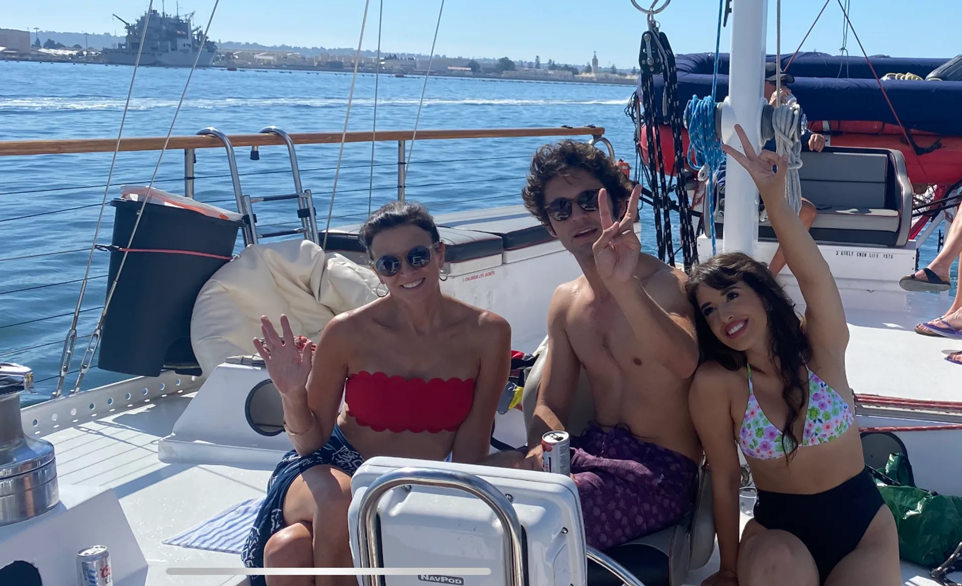 60’ Sailing Yacht Romancing The Wind, up to 35 guests!  