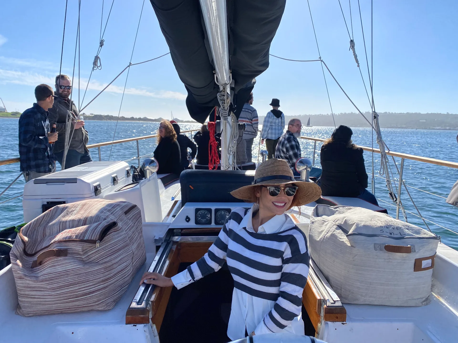 60’ Sailing Yacht Romancing The Wind, up to 35 guests!  