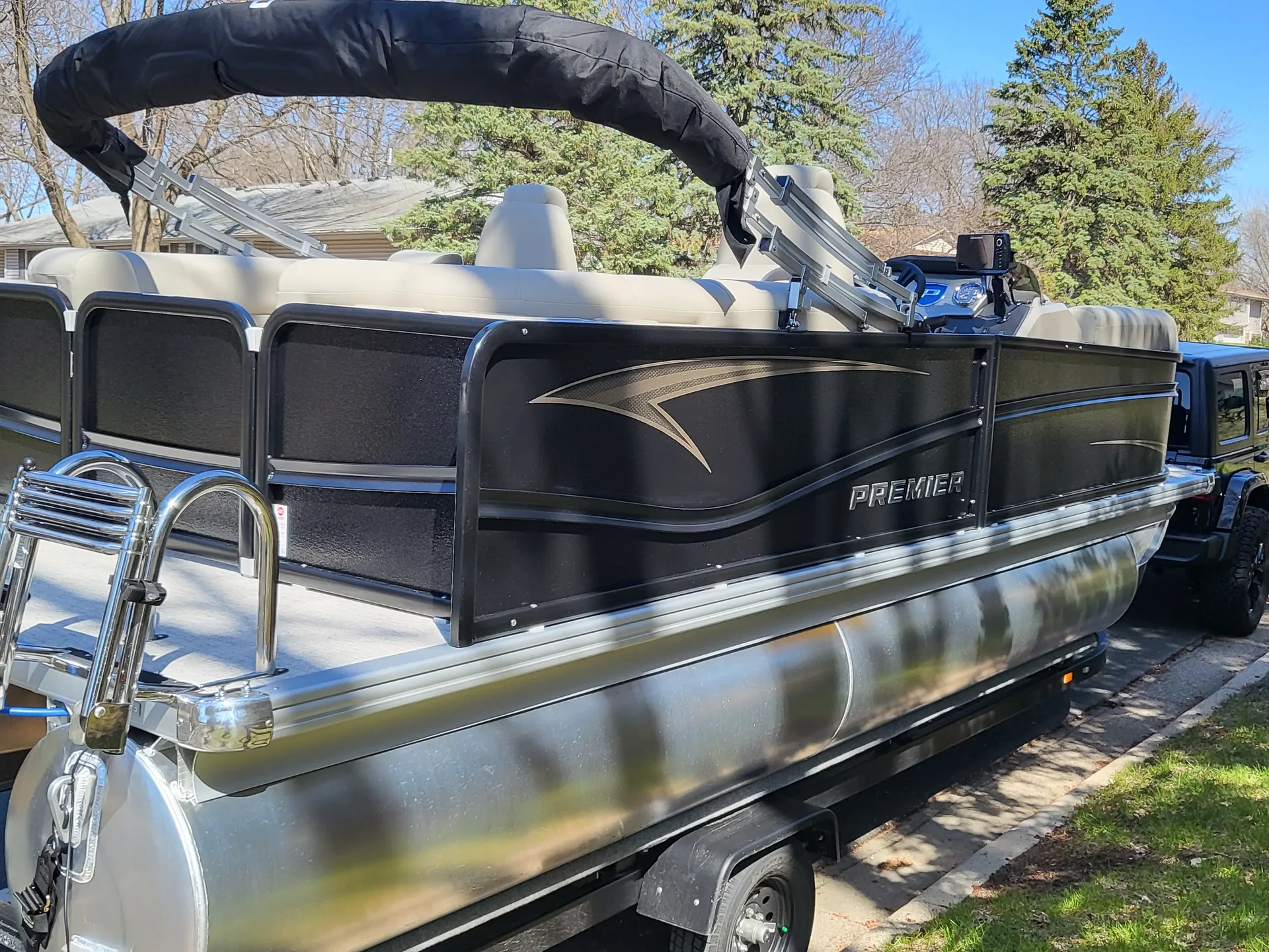 2023 Pontoon with a 30 mile radius of the Twin Cities!