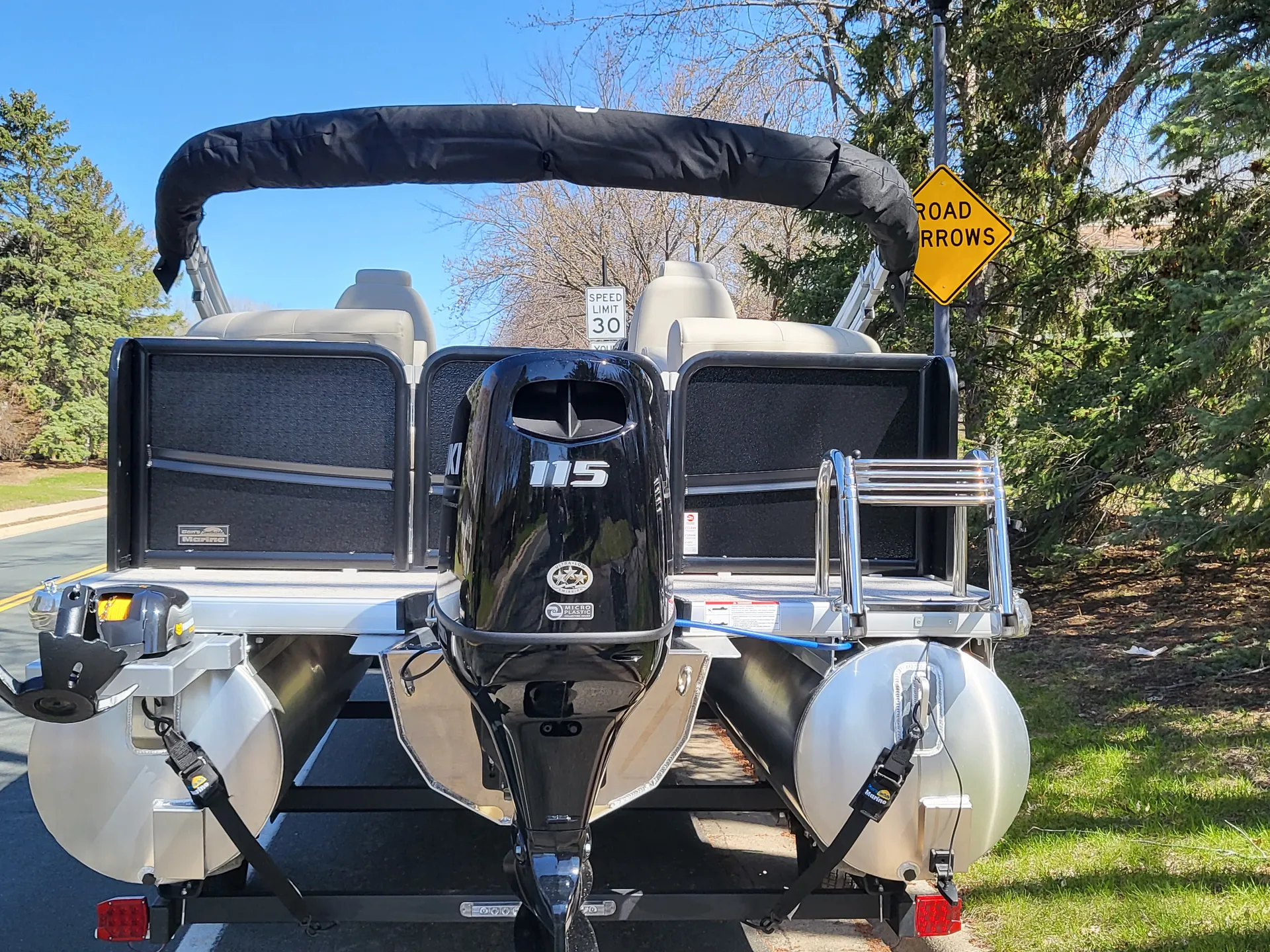 2023 Pontoon with a 30 mile radius of the Twin Cities!