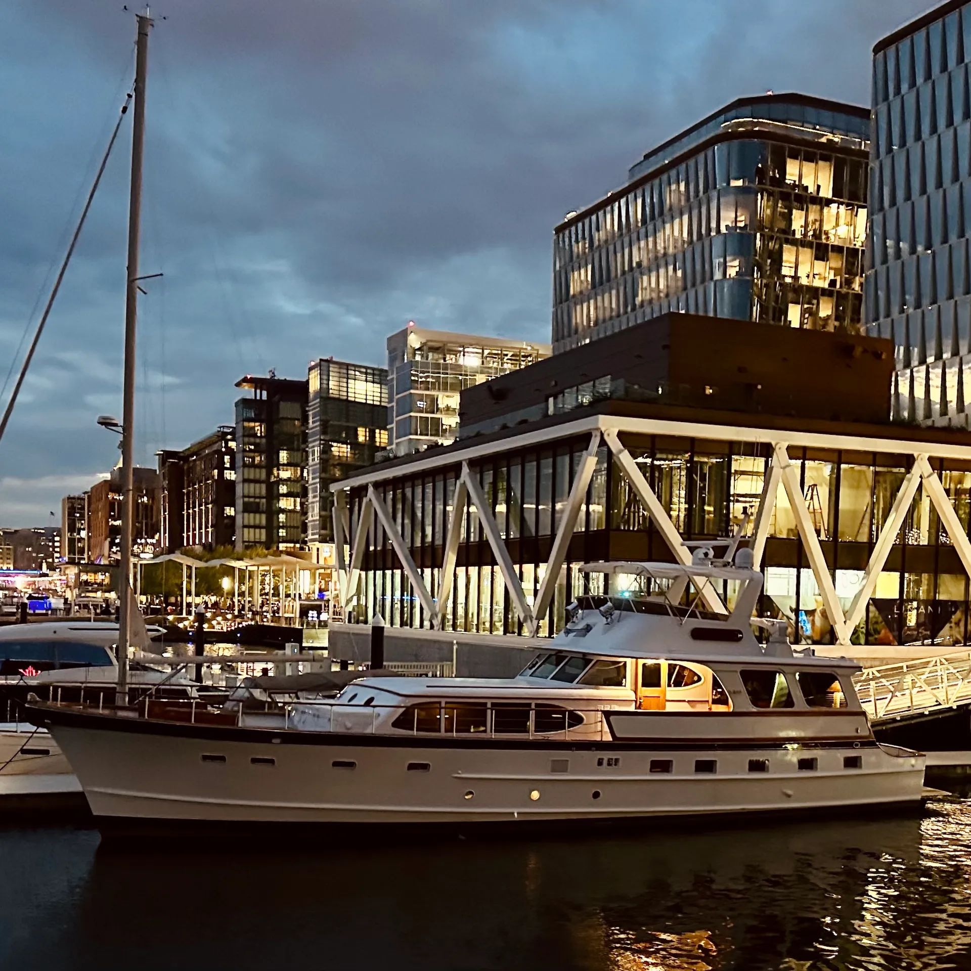 Cruise in Elegance Aboard Mid-Century Modern Motor Yacht, Patriot