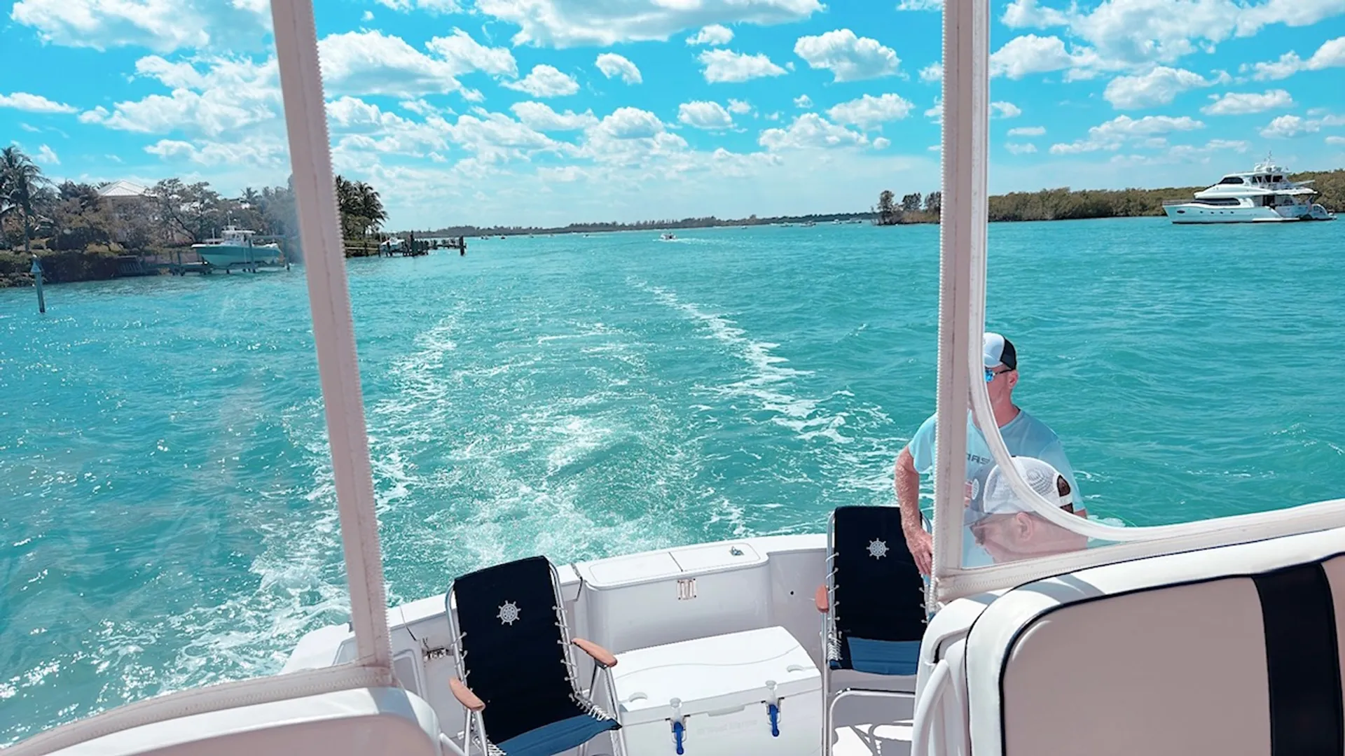 40 ft. Ocean Yachts “ANDIAMO” Your custom day on the water.