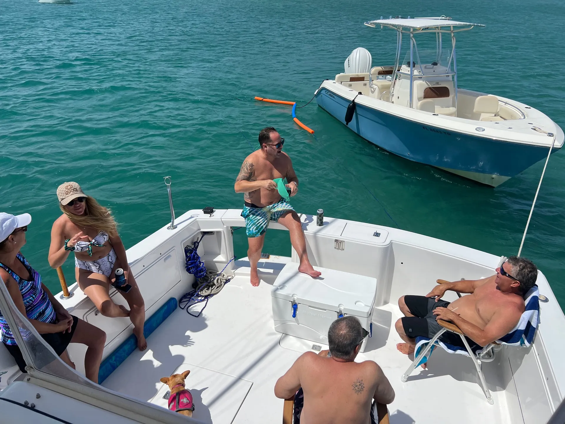 40 ft. Ocean Yachts “ANDIAMO” Your custom day on the water.