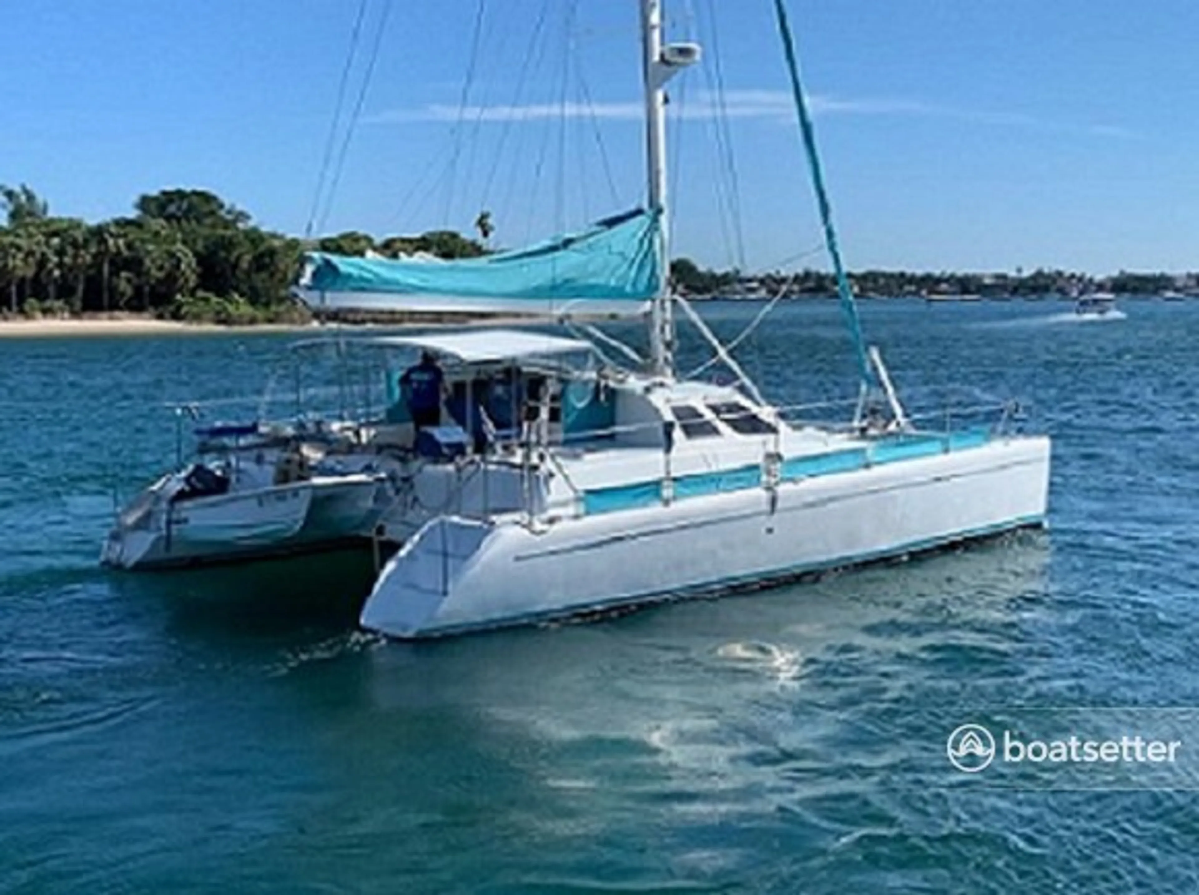 Rent a Catamaran Cruiser Norseman 400 in Kemah, TX on Boatsetter