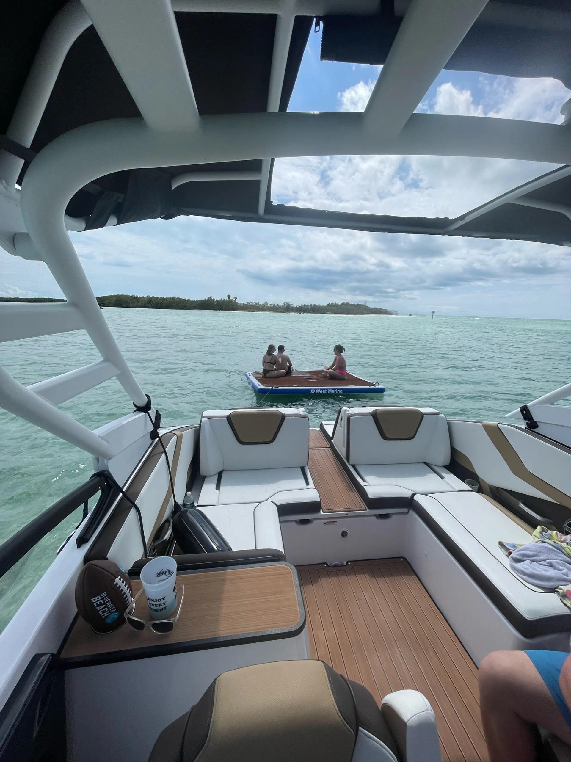 Tampa’s finest. “Pier Pressure” 25’ Yamaha Jet Boat