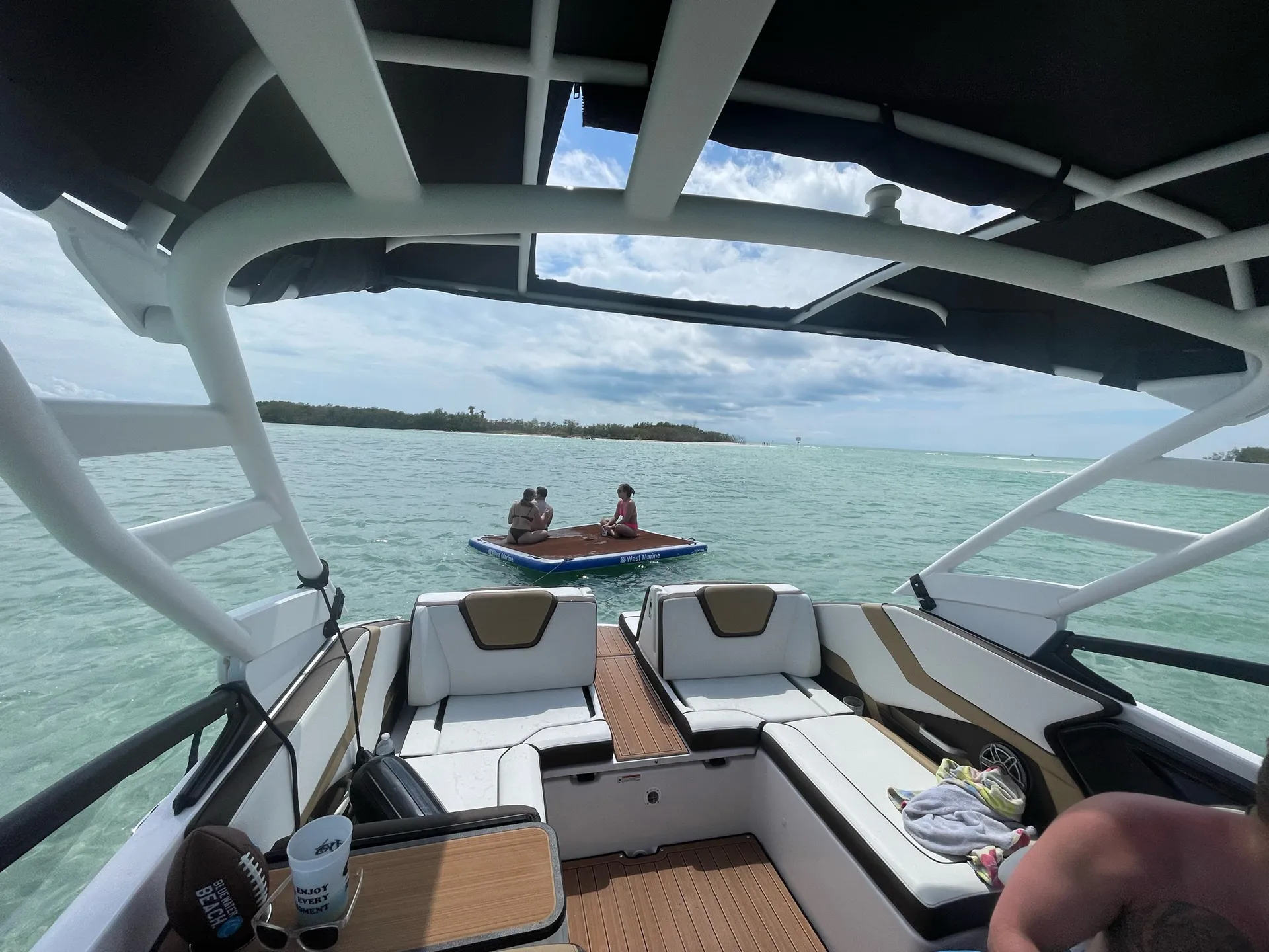 Tampa’s finest. “Pier Pressure” 25’ Yamaha Jet Boat