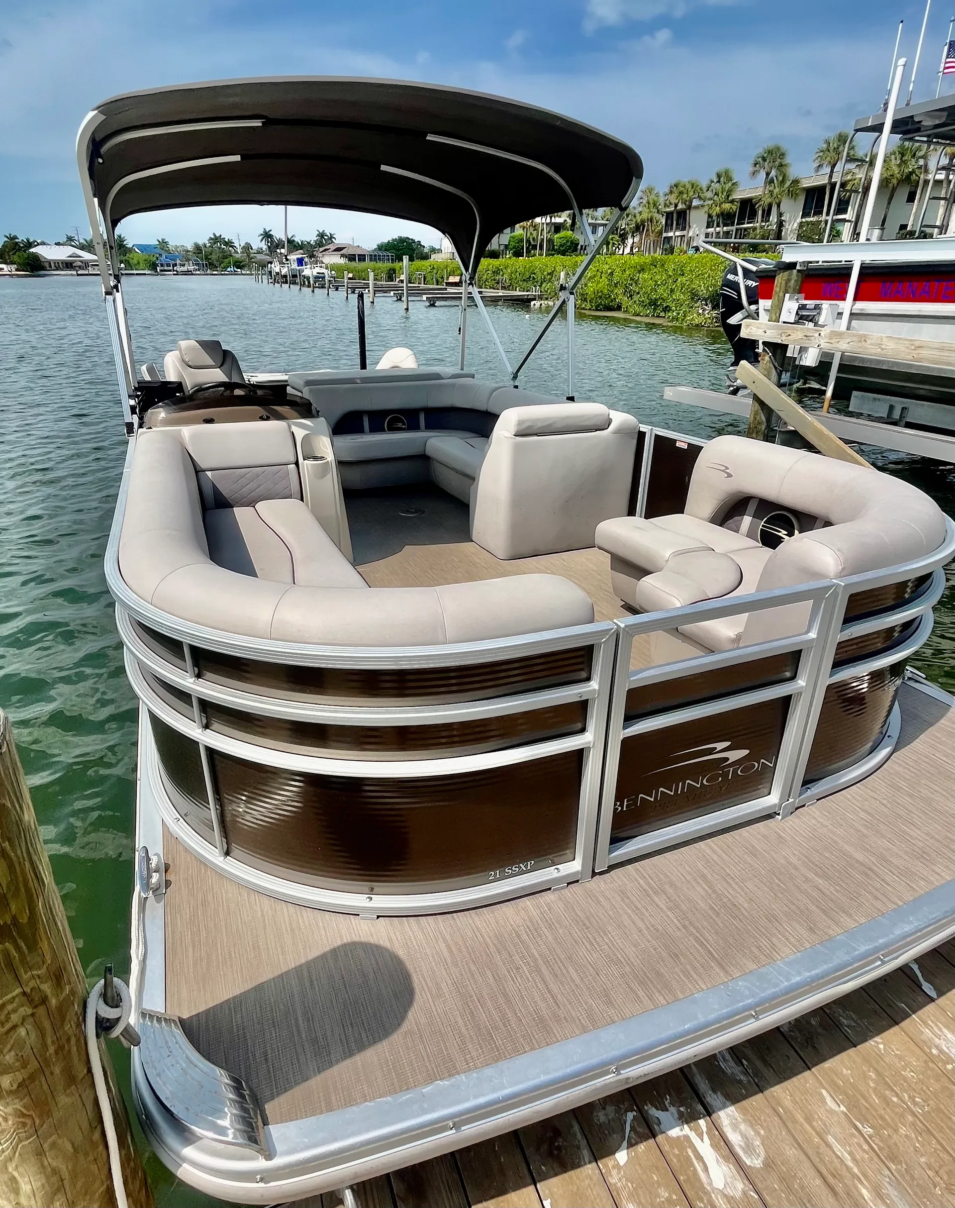 Bennington Tritoon- Fishing Option- Holmes Beach