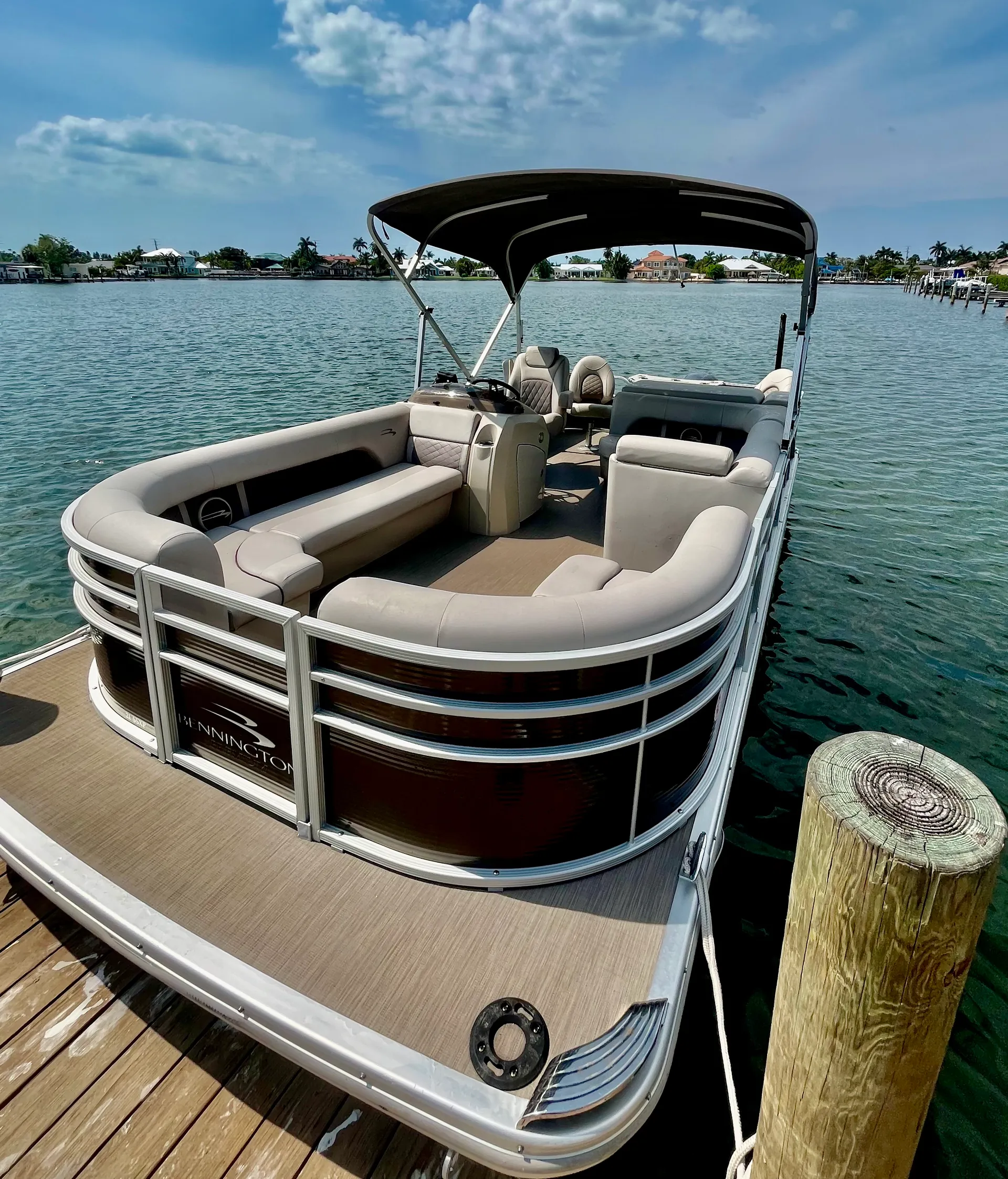 Bennington Tritoon- Fishing Option- Holmes Beach