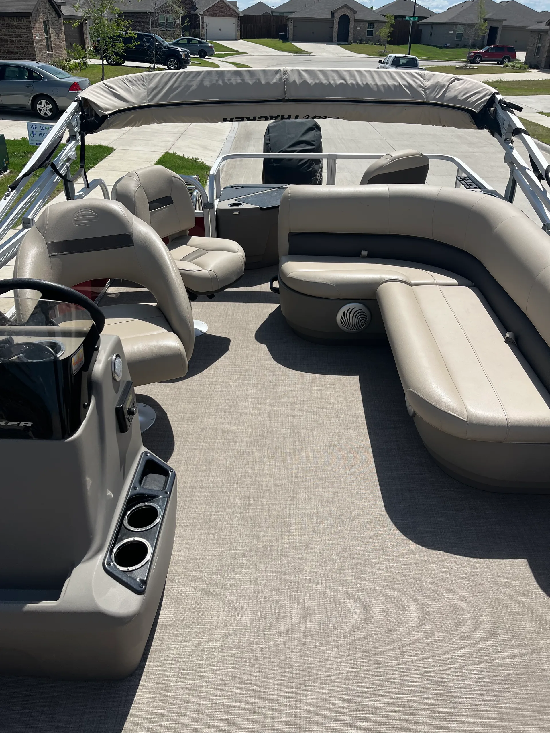 2023 Pontoon Boat (Seats 8)  Padre Island Dr, Corpus Christi, TX