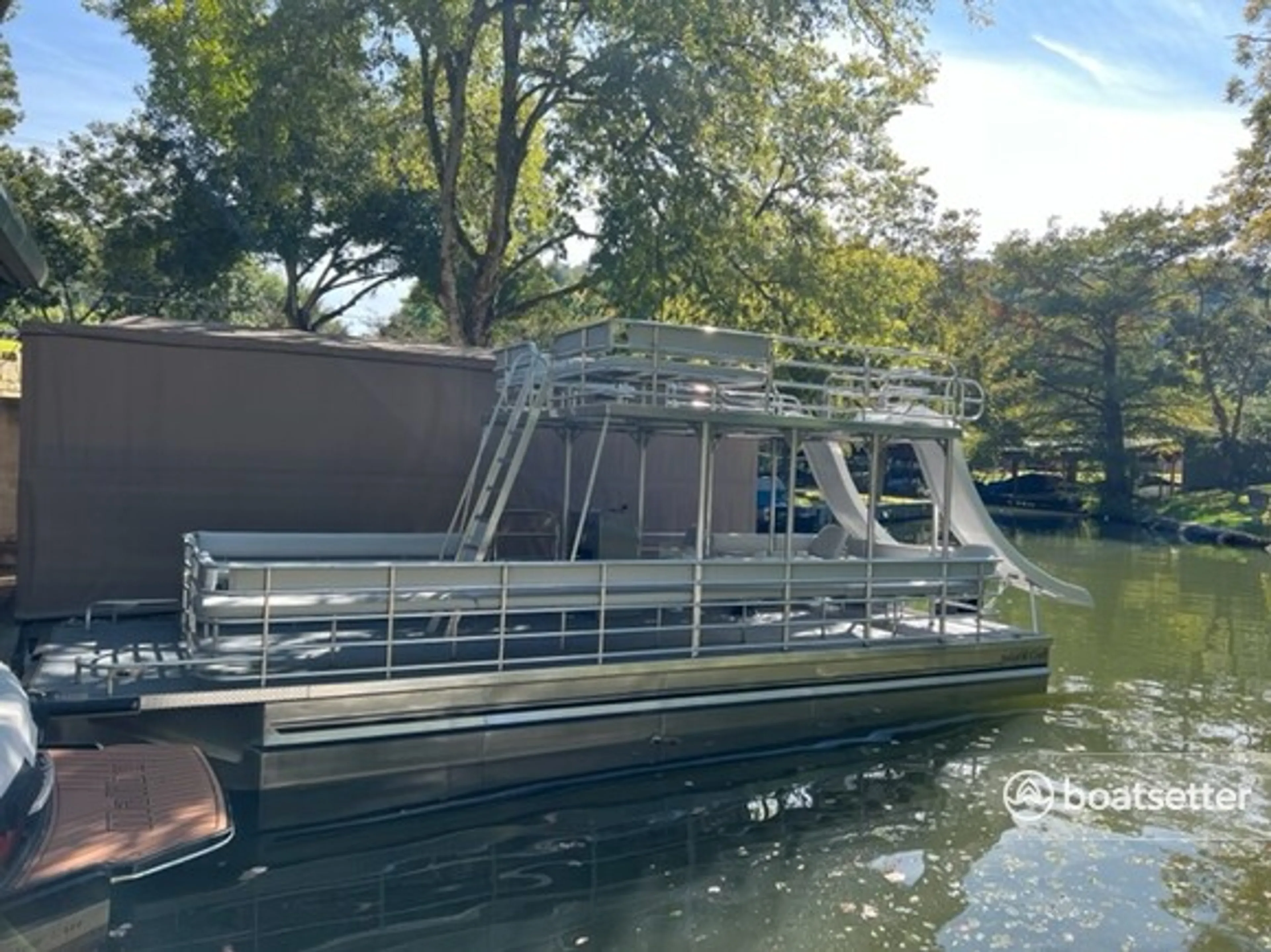Rent a Solid Craft Double Decker Pontoon in Austin, TX on Boatsetter