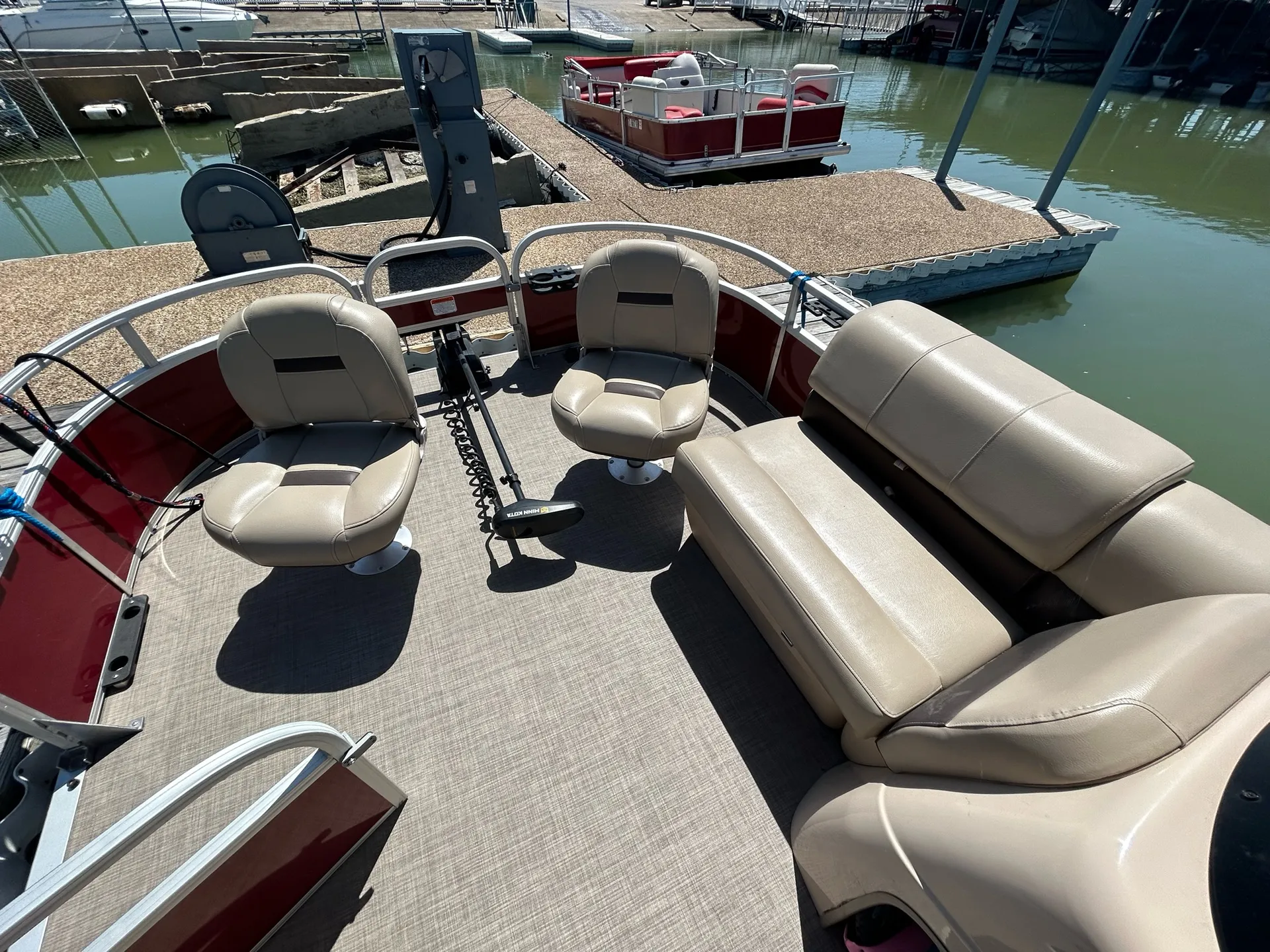 SUN TRACKER BY TRACKER MARINE FISHIN' BARGE 20 DLX W/90ELPT 4-S in Rockwall, TX — photo 5