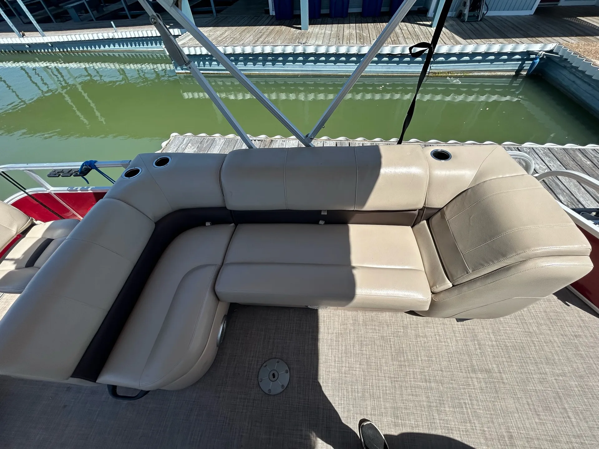 SUN TRACKER BY TRACKER MARINE FISHIN' BARGE 20 DLX W/90ELPT 4-S in Rockwall, TX — photo 6