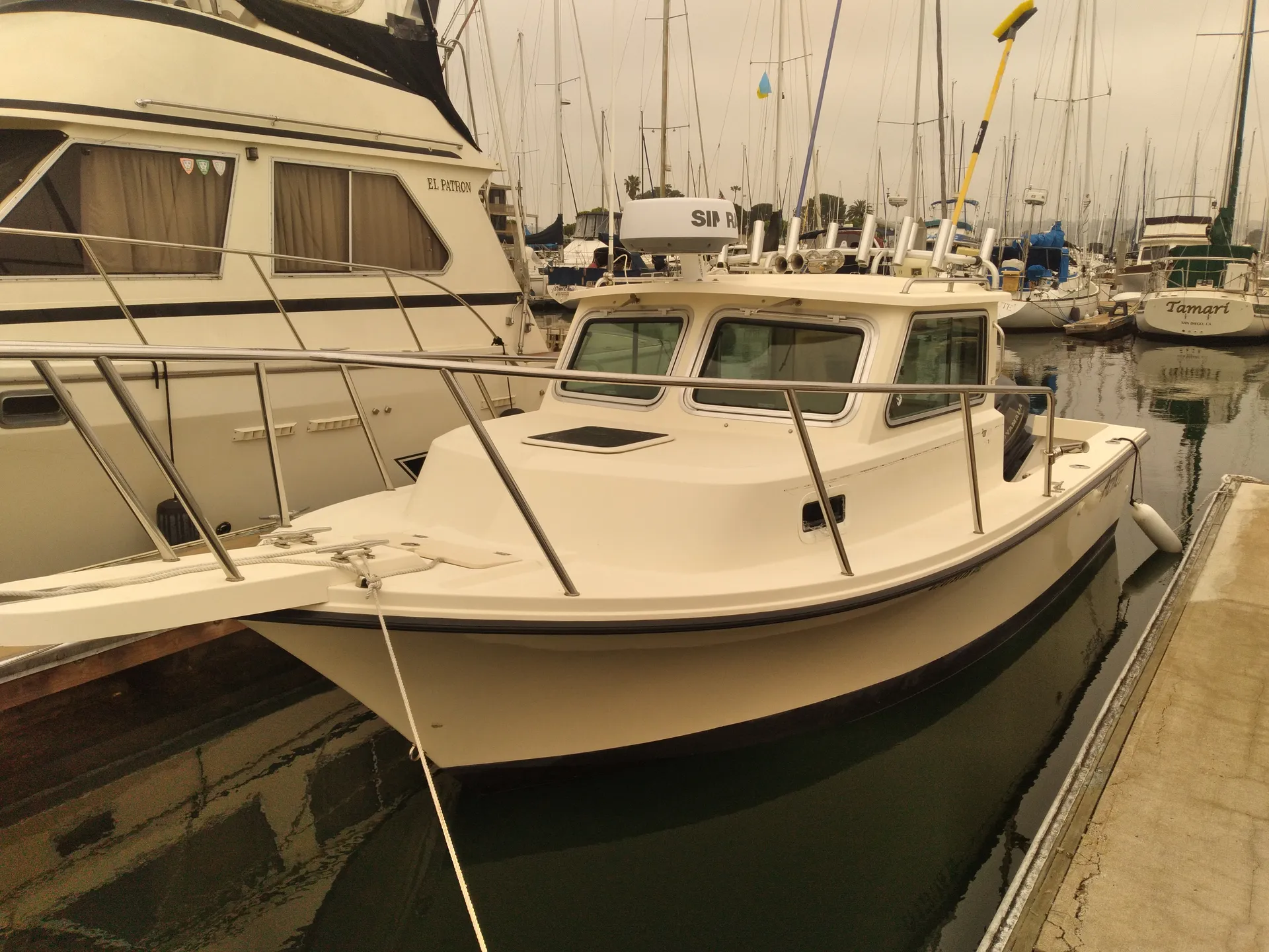 21ft parker with all the bells and whistles