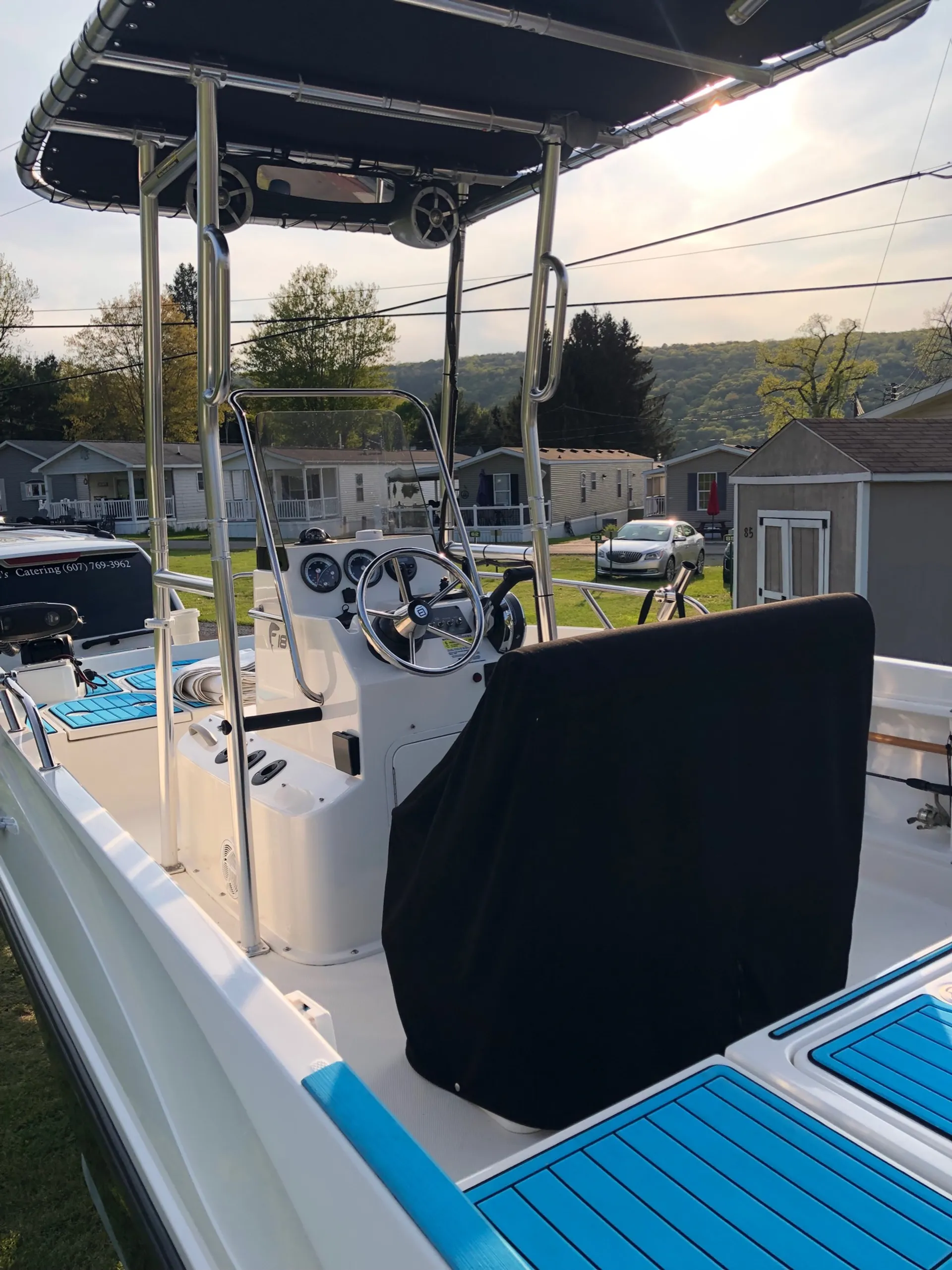 The ultimate Keuka Lake fishing boat and pleasure boat 