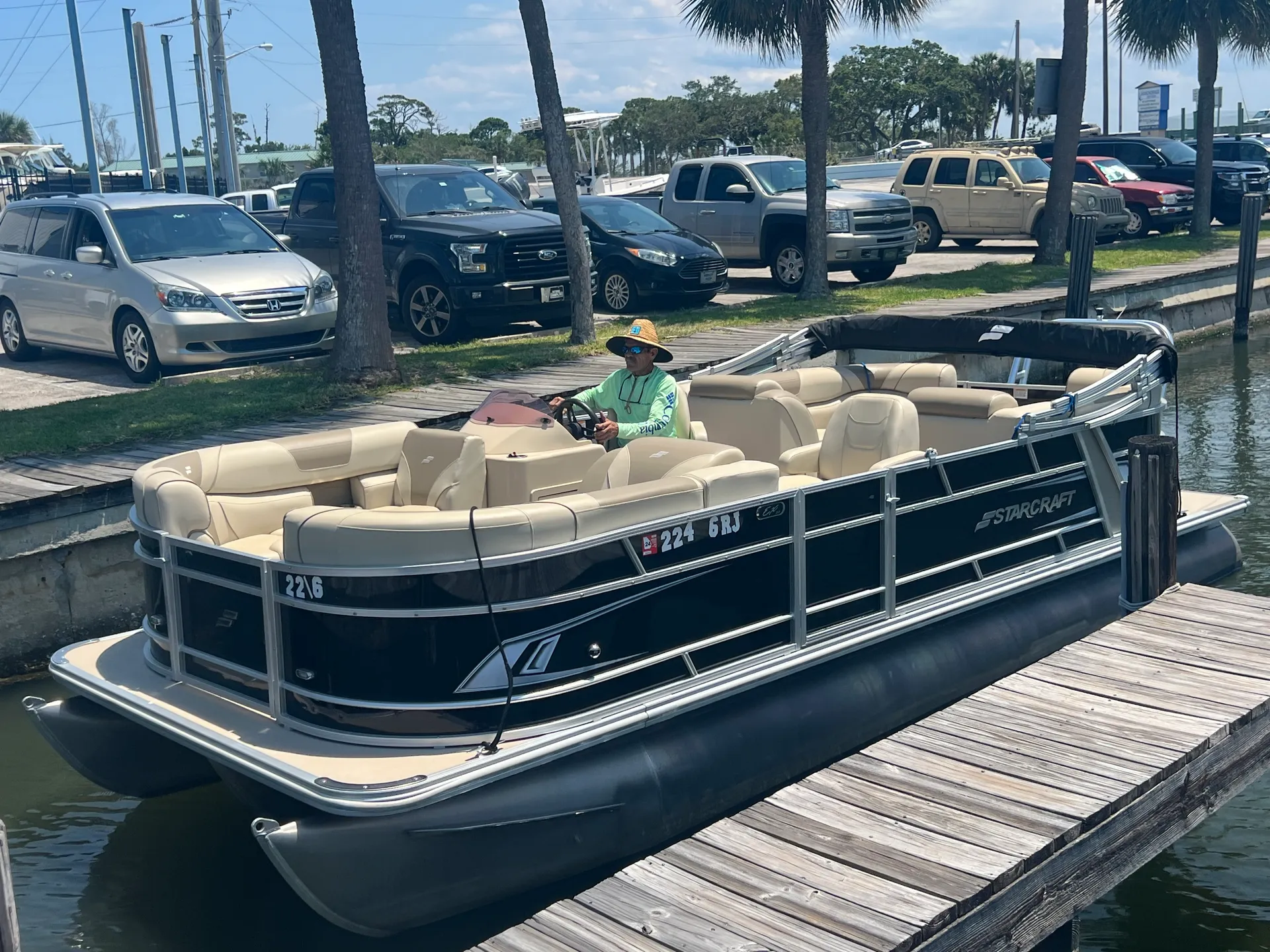 Brand new 23ft Starcraft Pontoon Boat