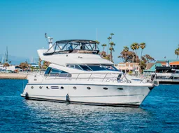 60' Johnson Motor Yacht with Flybridge in Marina del Rey boat photo