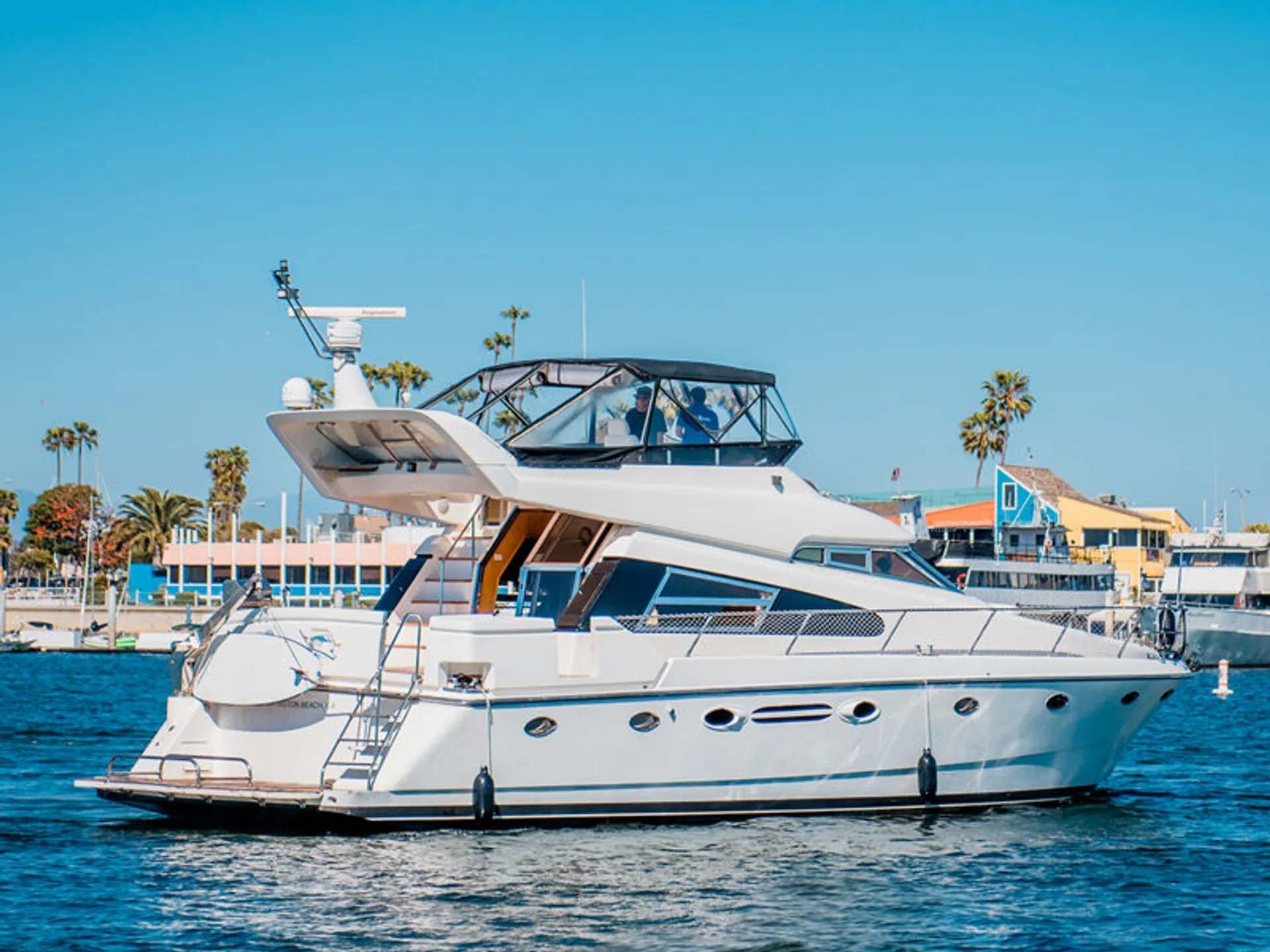 The Johnson 60′ Yacht in Marina del Rey