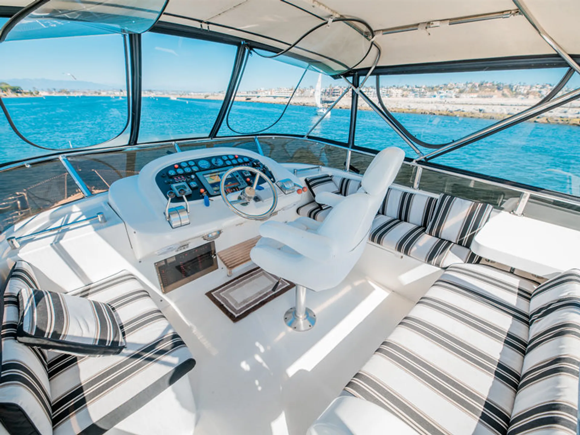 The Johnson 60′ Yacht in Marina del Rey