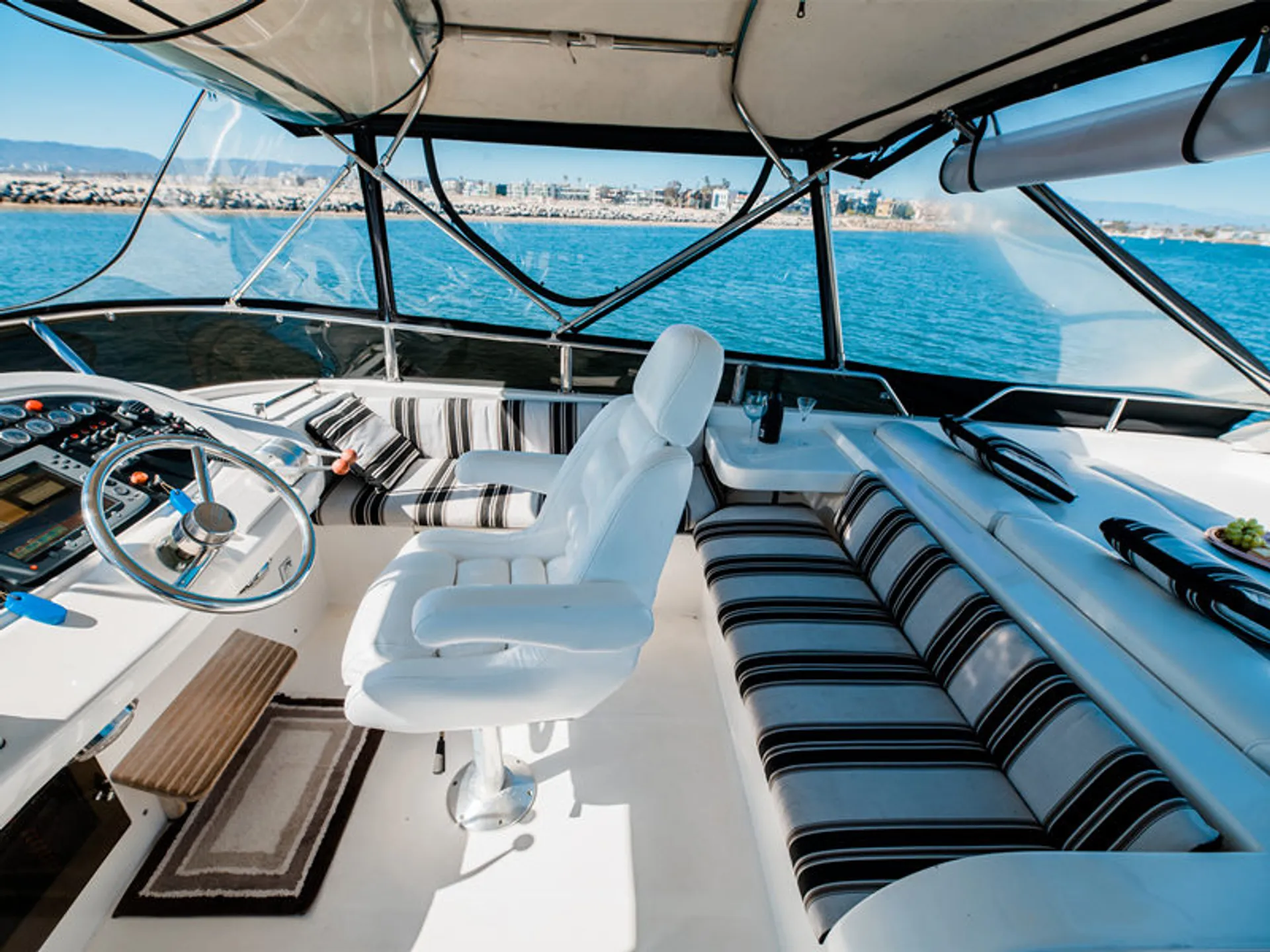 The Johnson 60′ Yacht in Marina del Rey
