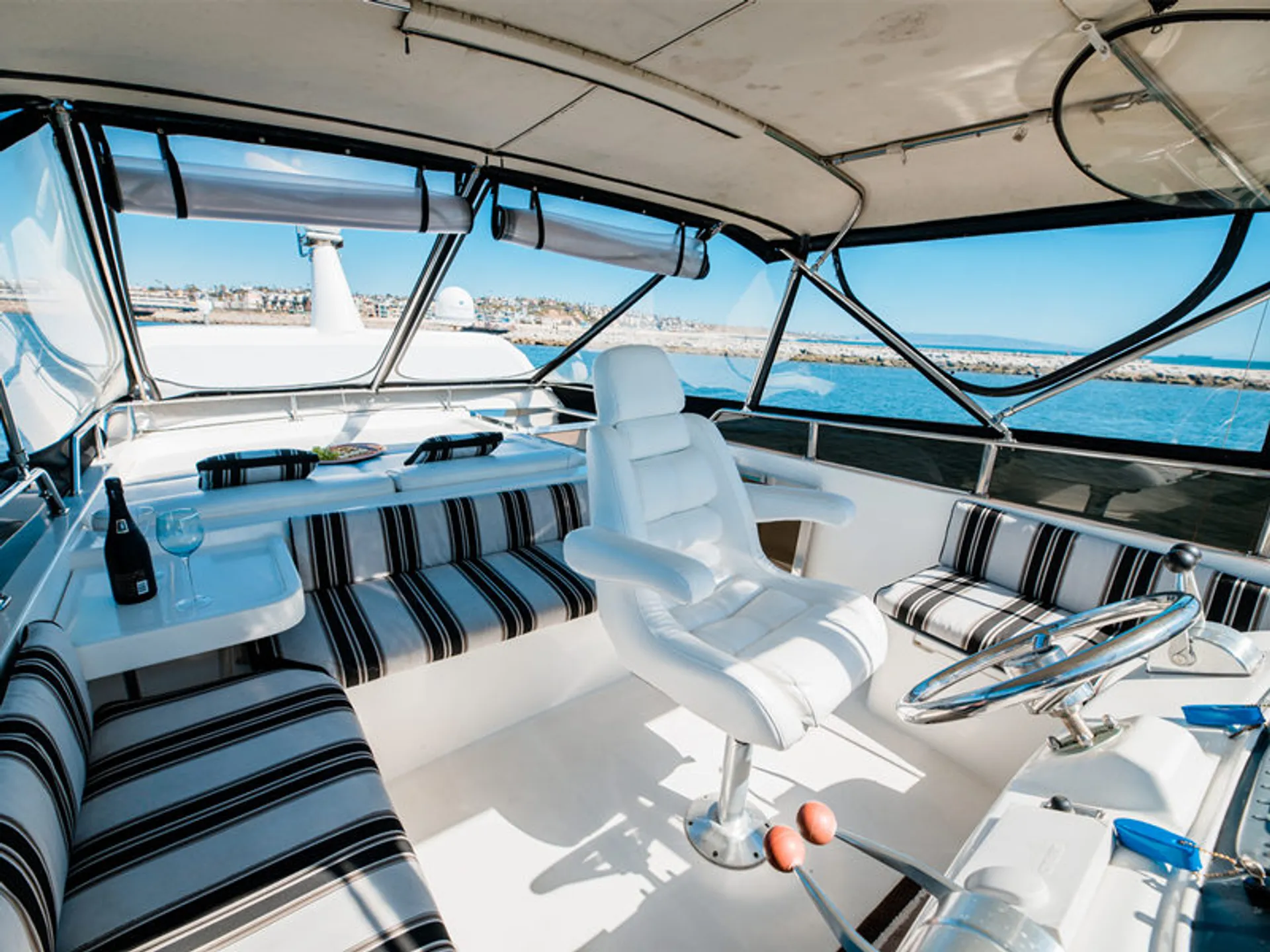 The Johnson 60′ Yacht in Marina del Rey