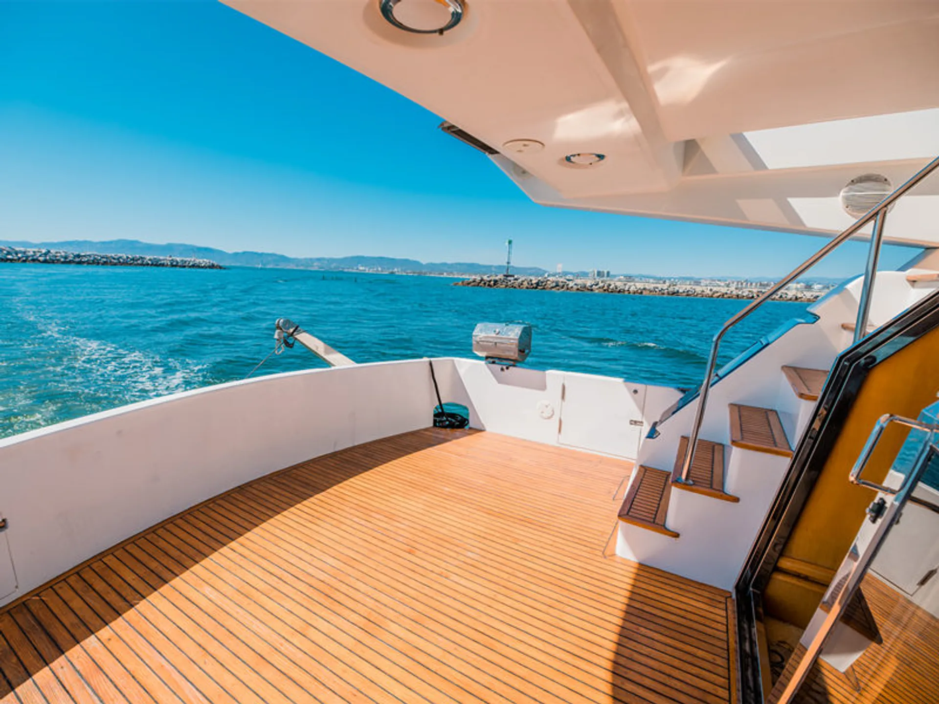 The Johnson 60′ Yacht in Marina del Rey