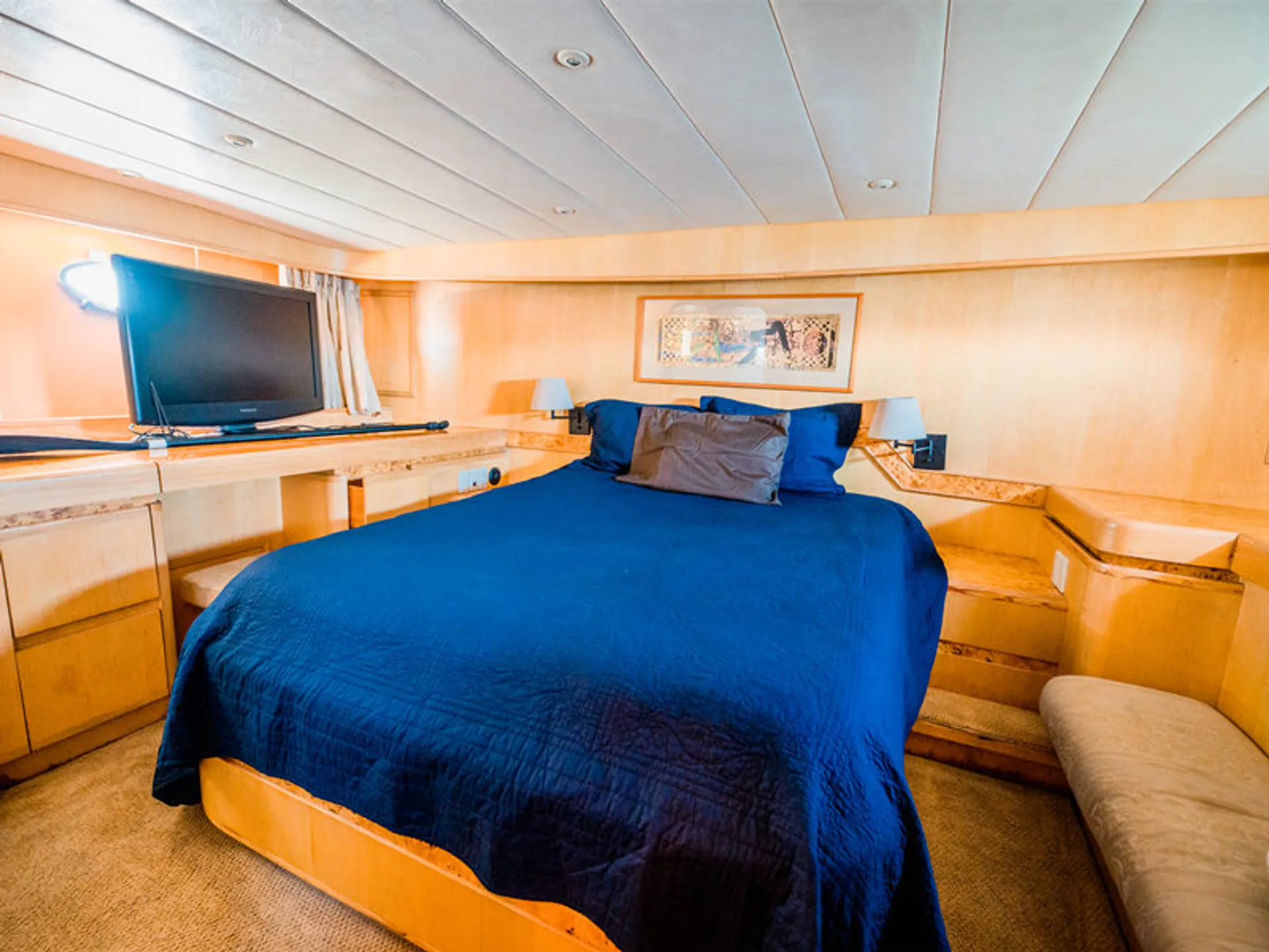 The Johnson 60′ Yacht in Marina del Rey