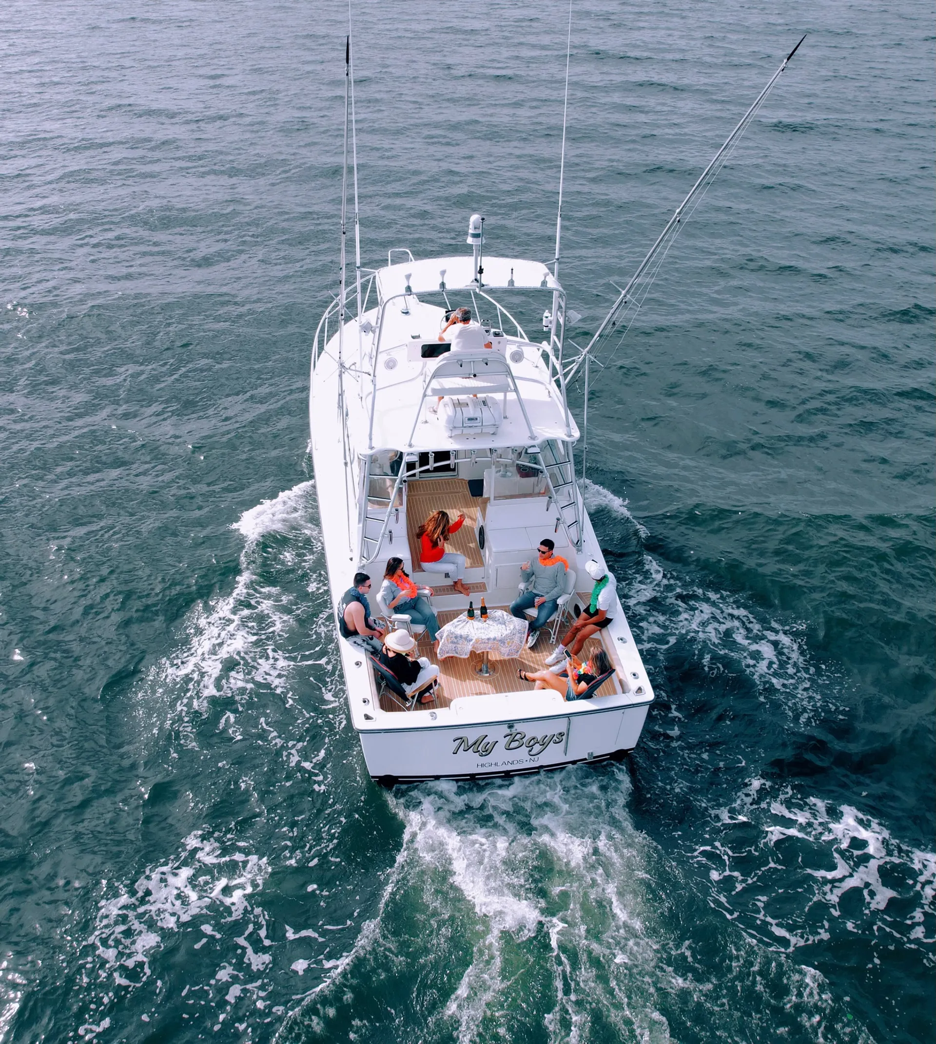 Cruise, explore, dock, dine, party! 