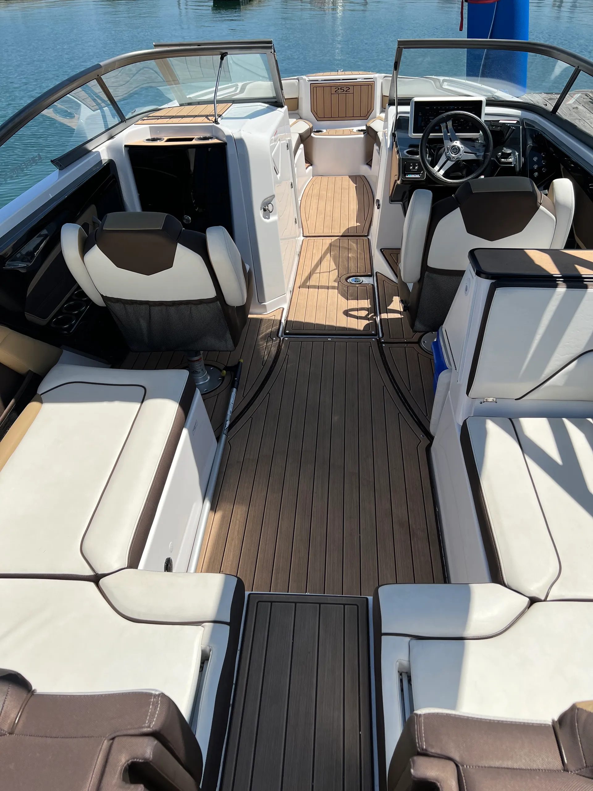 Playpen bound on 25' Yamaha Jetboat!