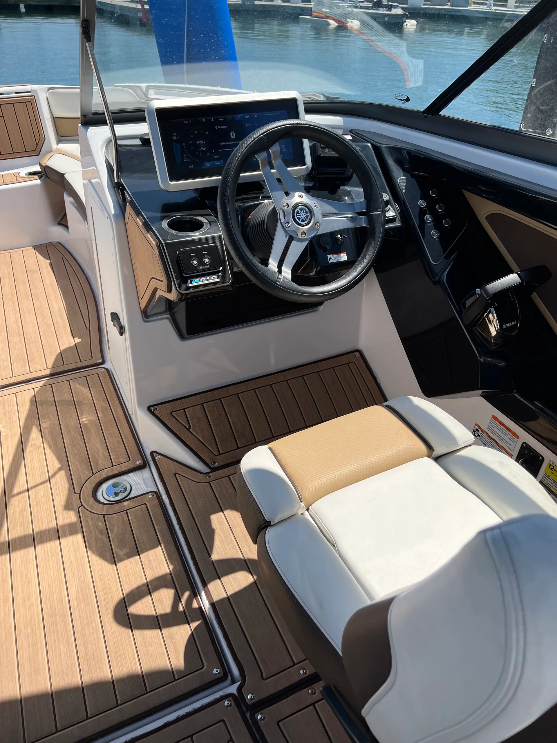 Playpen bound on 25' Yamaha Jetboat!