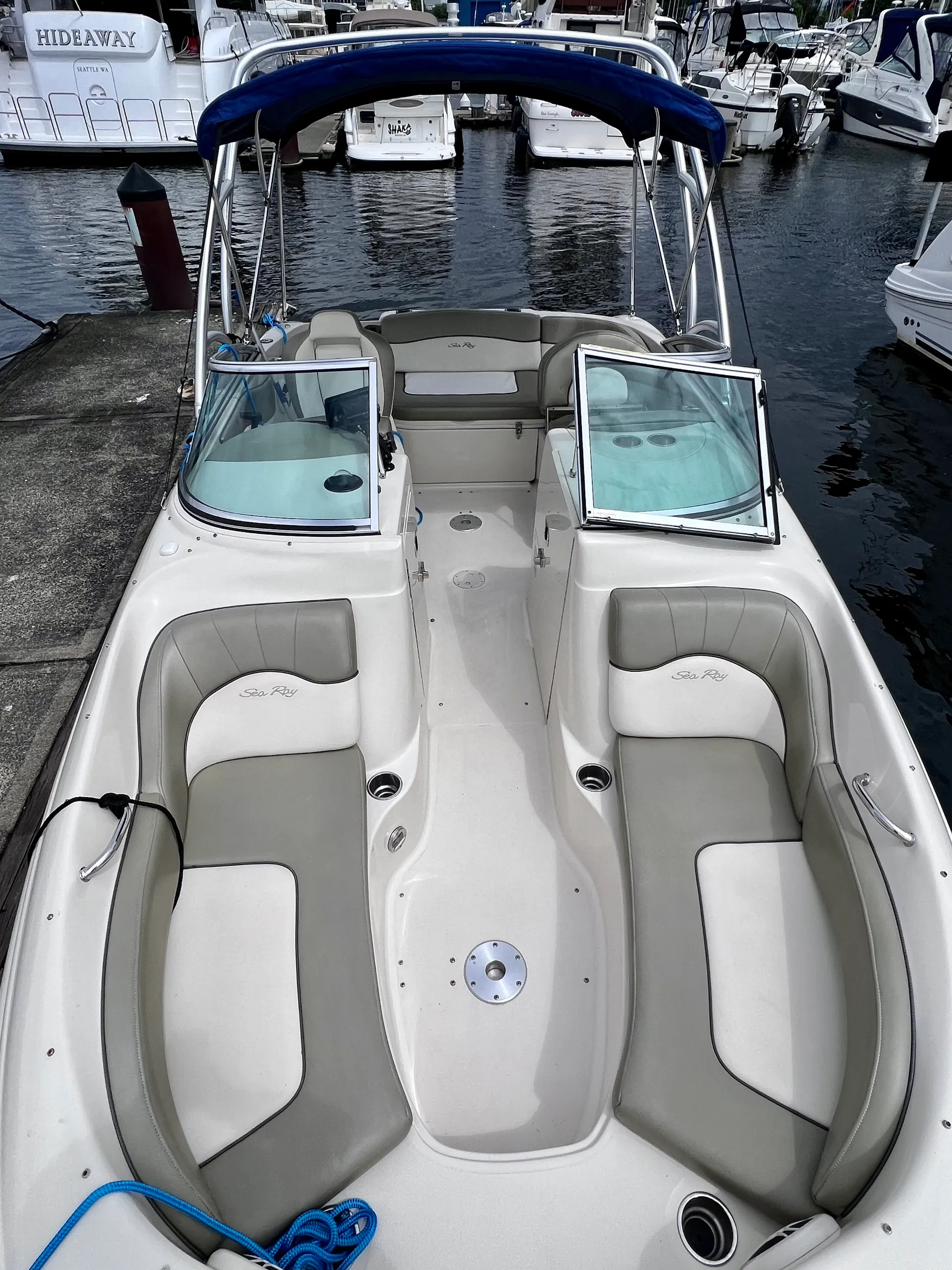 21’🚤BiminiTop/Enclosure😎☔️✅Toilet💩✅⚓️✅⛽️'dMyTimeNotYours⏱️