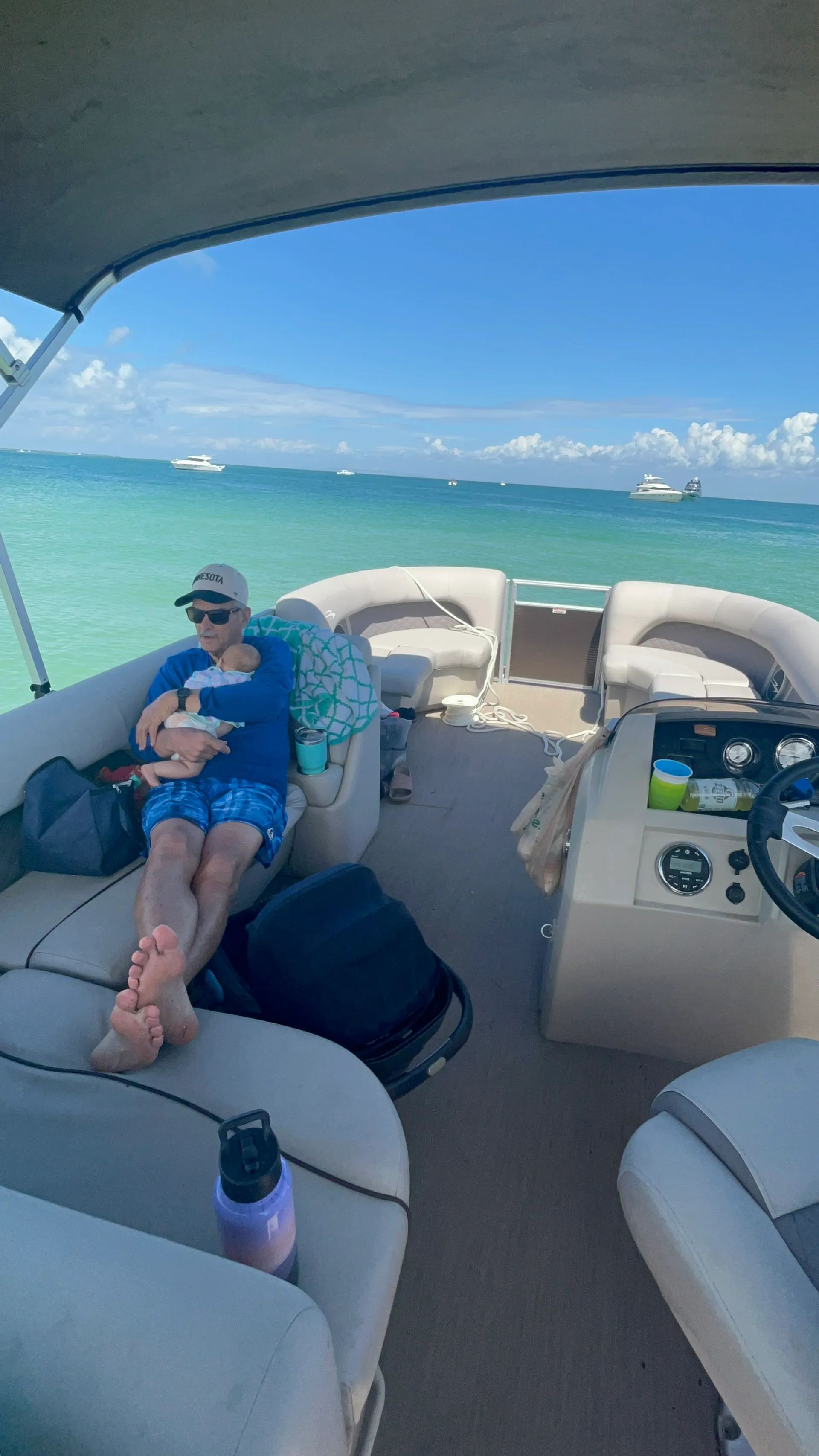 Bennington Tritoon- Fishing Option- Holmes Beach