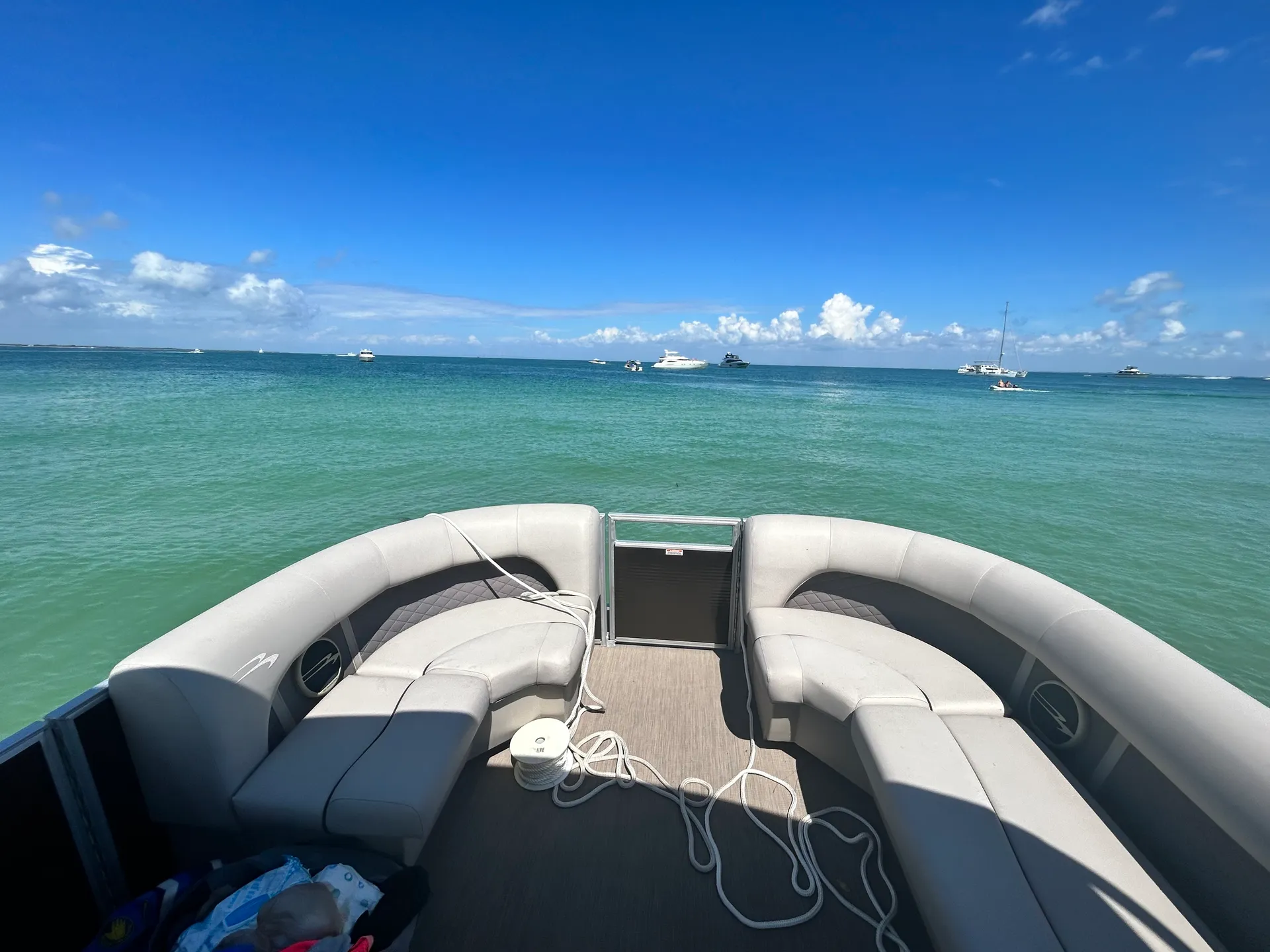 Bennington Tritoon- Fishing Option- Holmes Beach