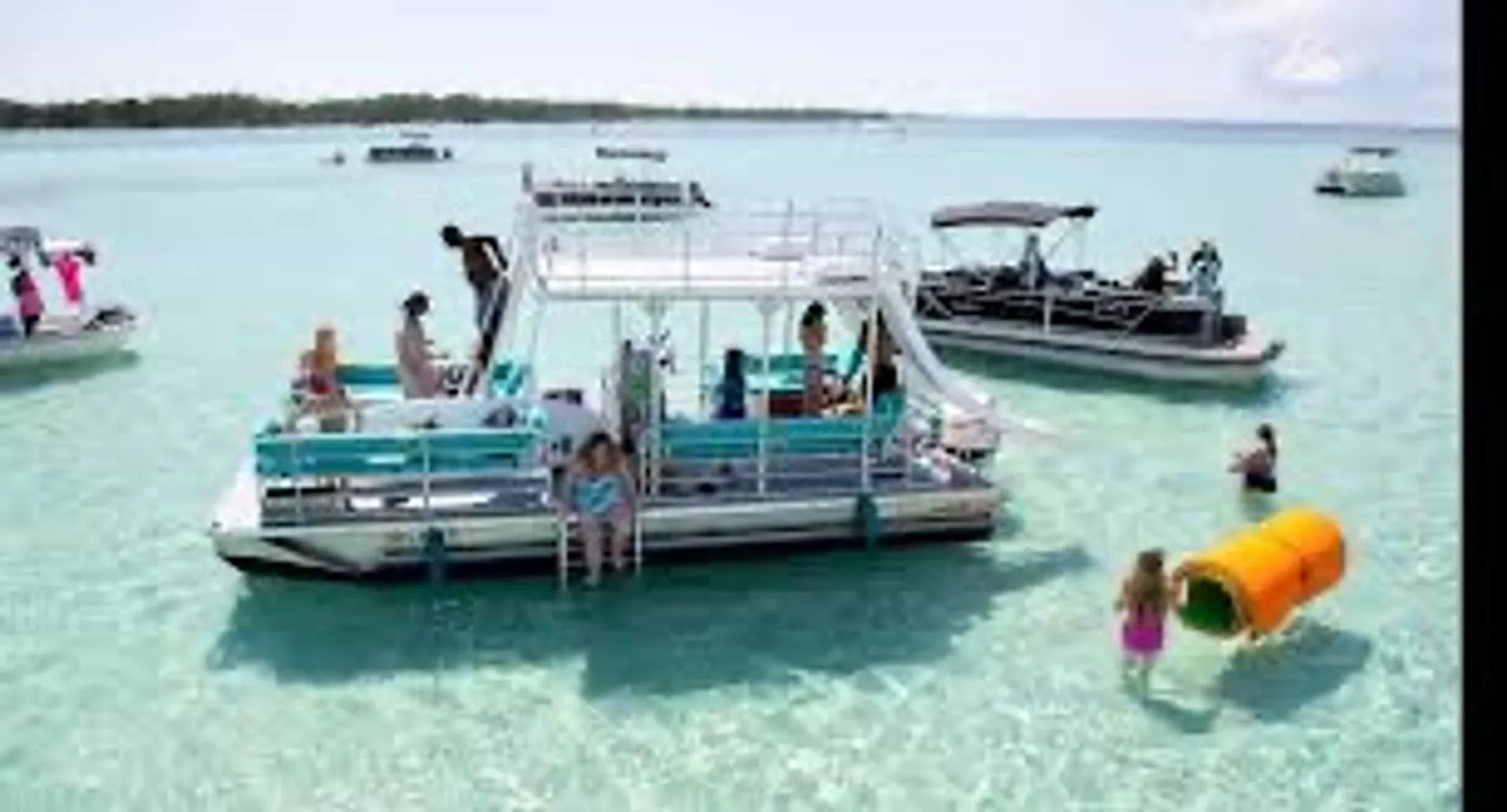 BIG 12 Passenger Dbl Decker Boat with Slide!