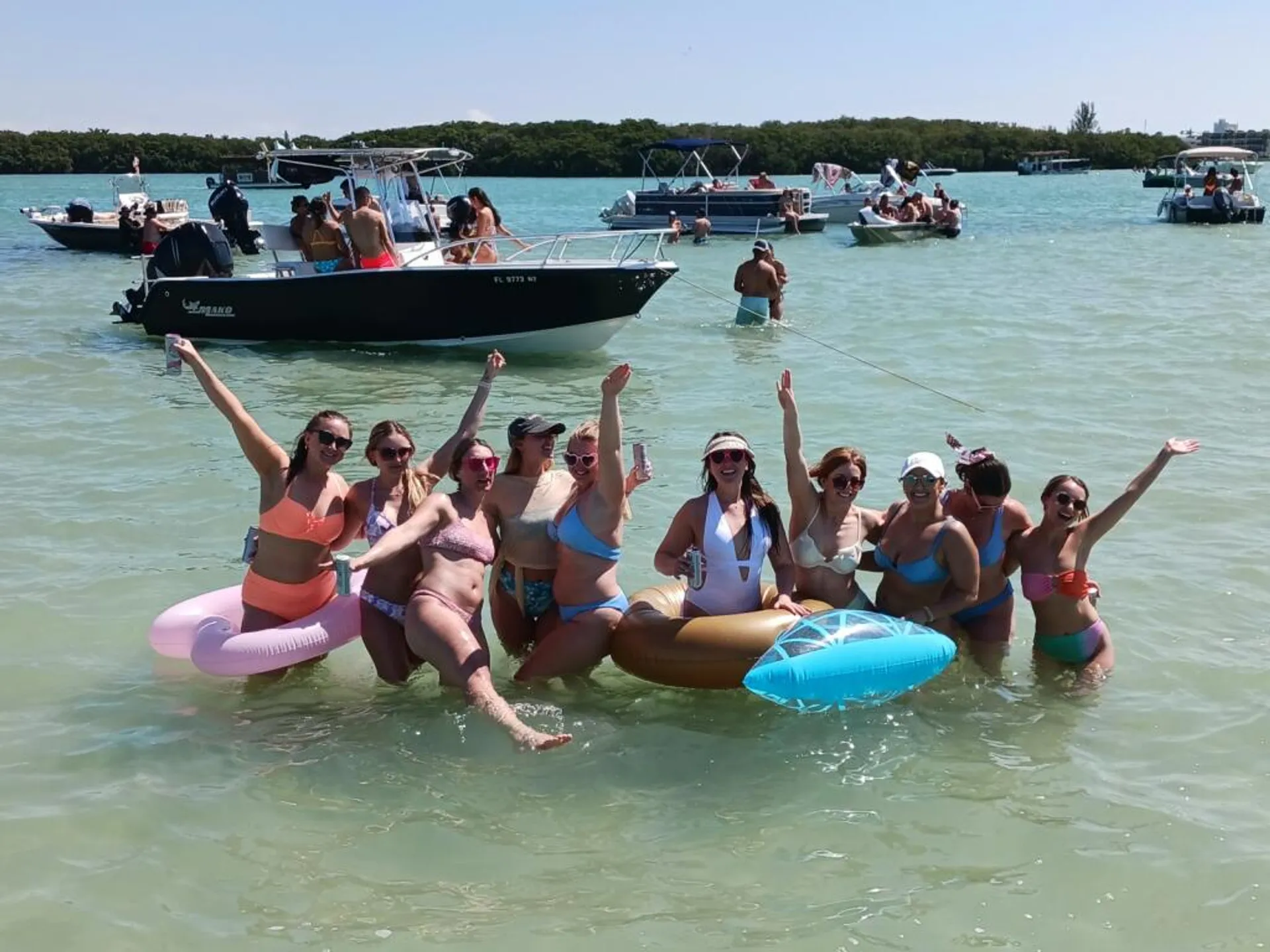 BIG 12 Passenger Dbl Decker Boat with Slide!