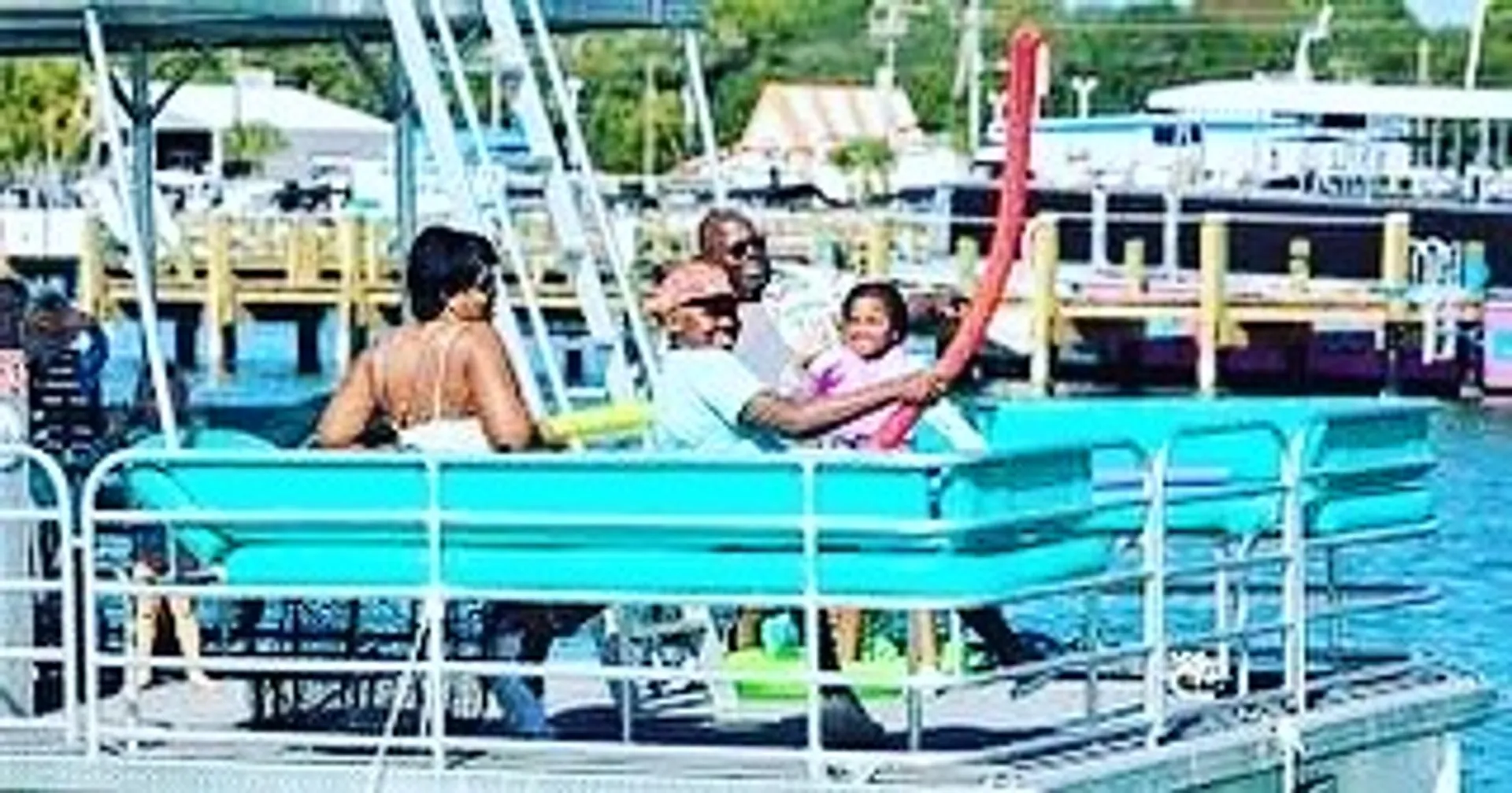 BIG 12 Passenger Dbl Decker Boat with Slide!